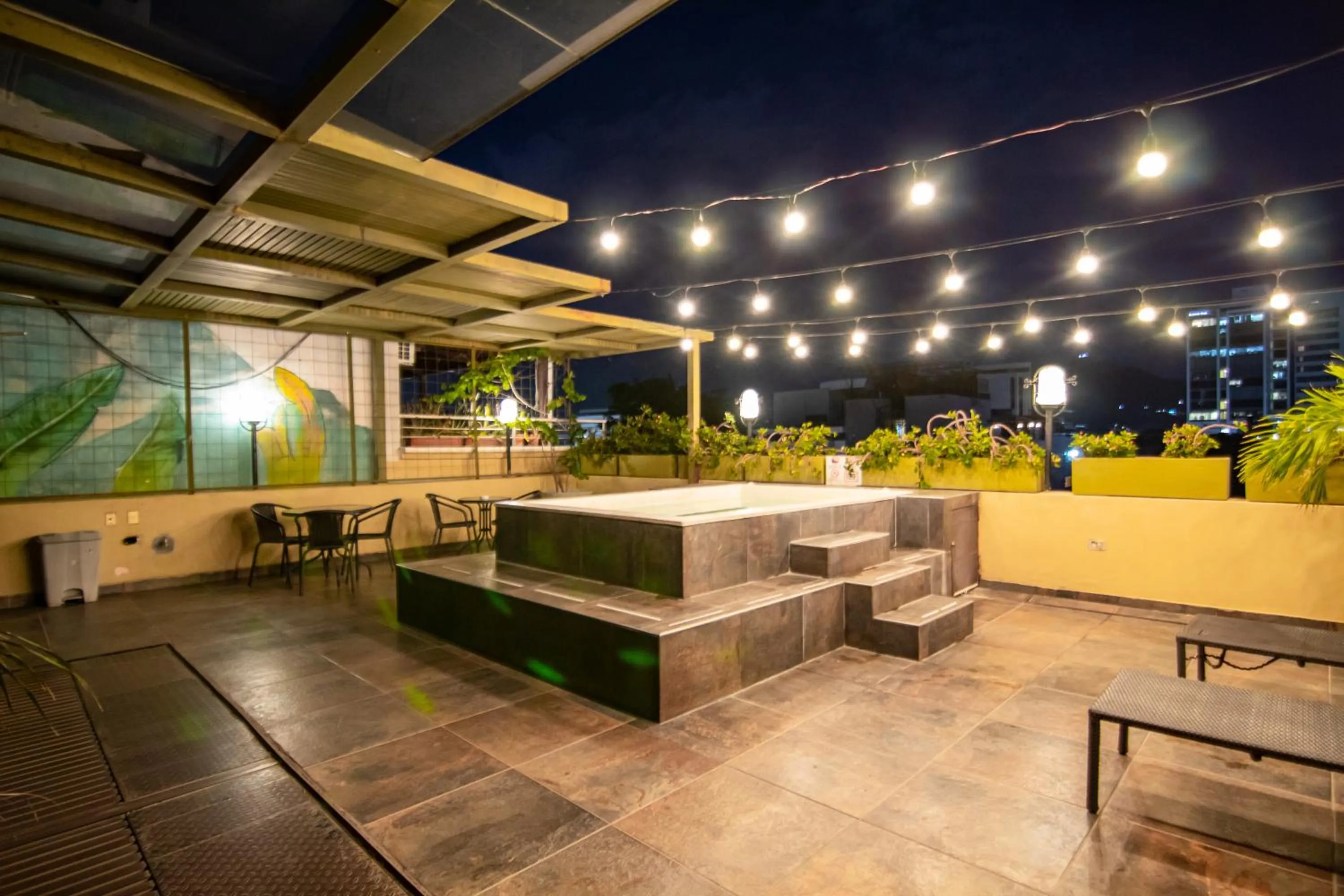 Balcony/Terrace in Oasis Fresh Hotel