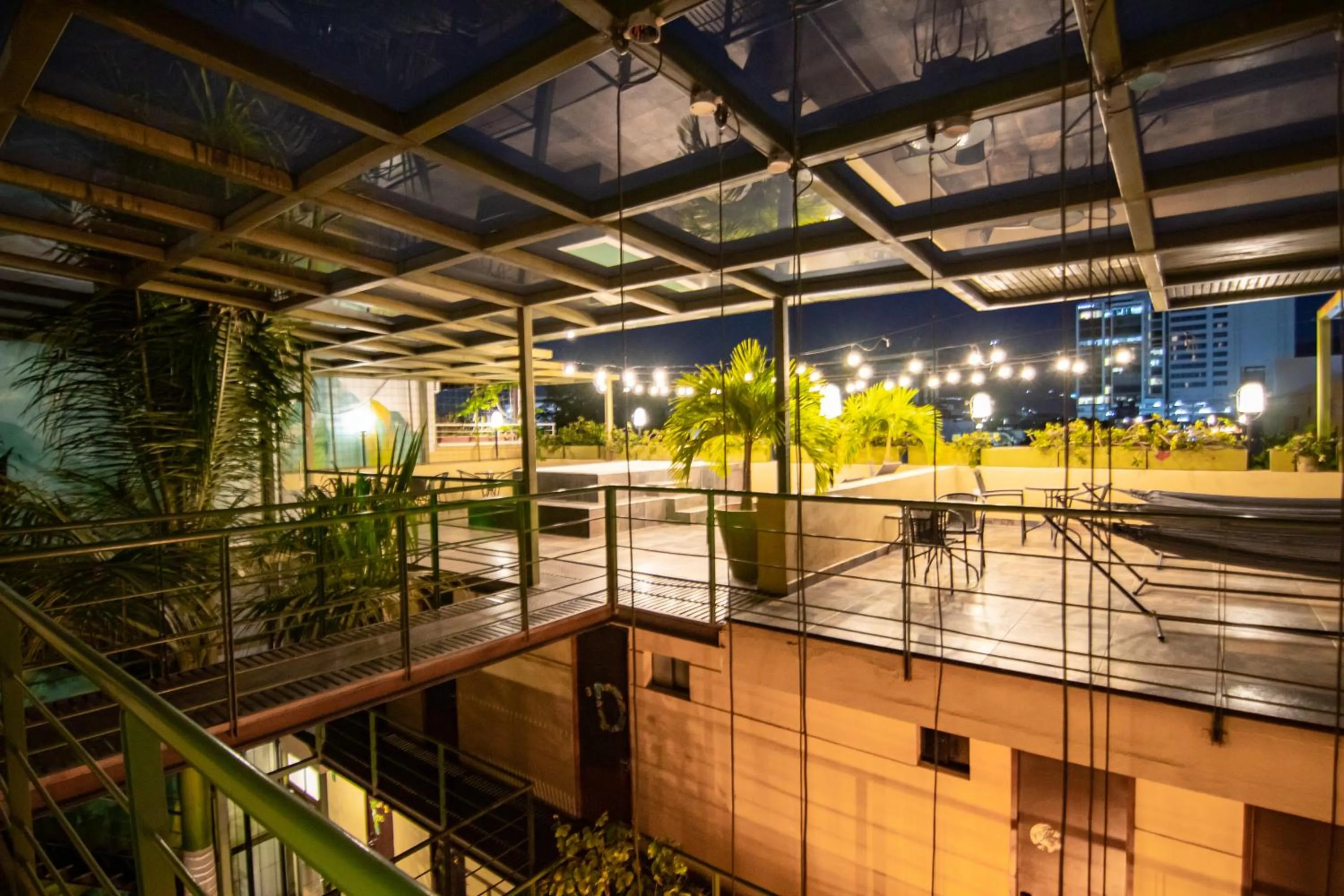 Balcony/Terrace in Oasis Fresh Hotel