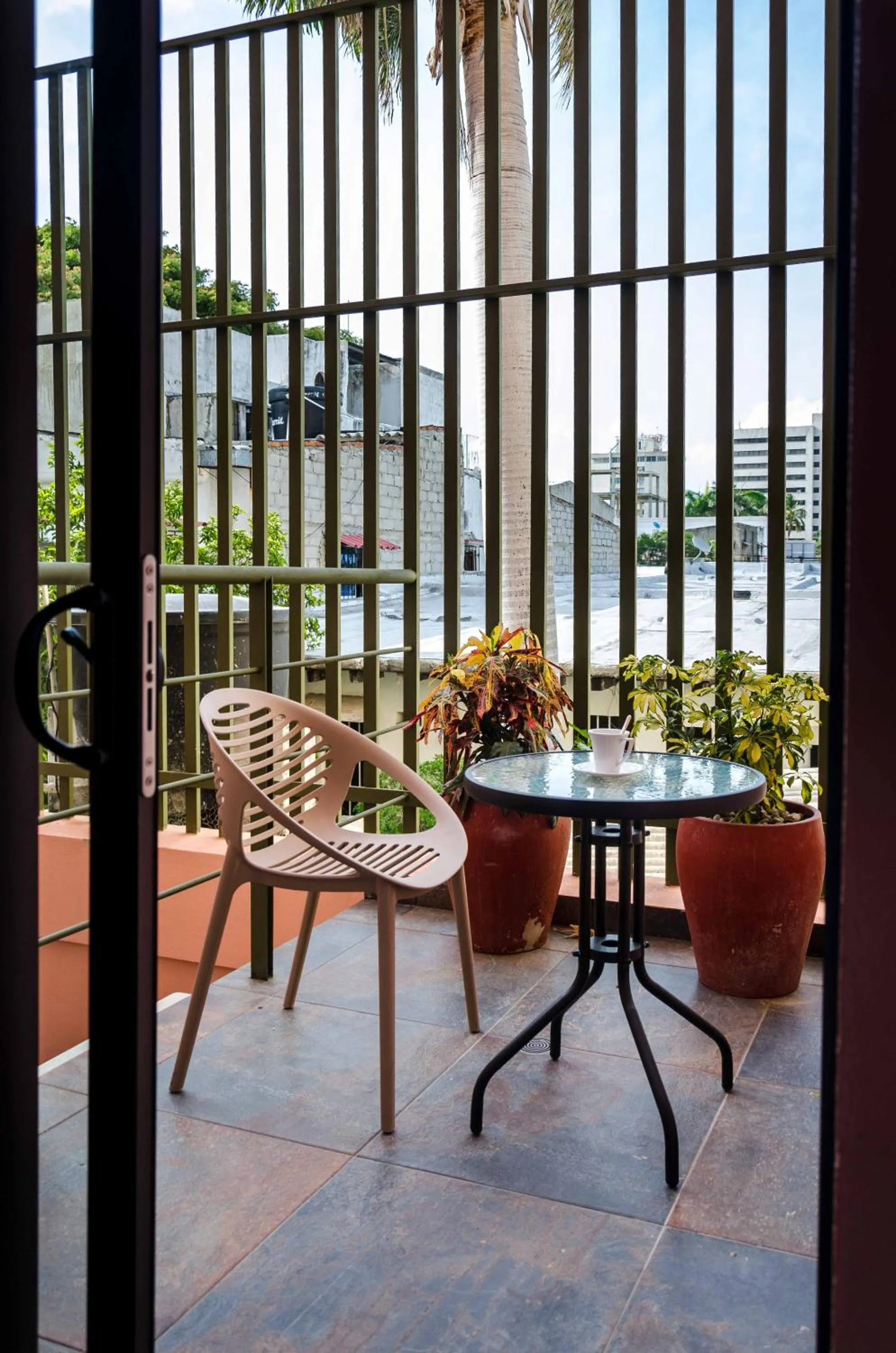 Balcony/Terrace in Oasis Fresh Hotel