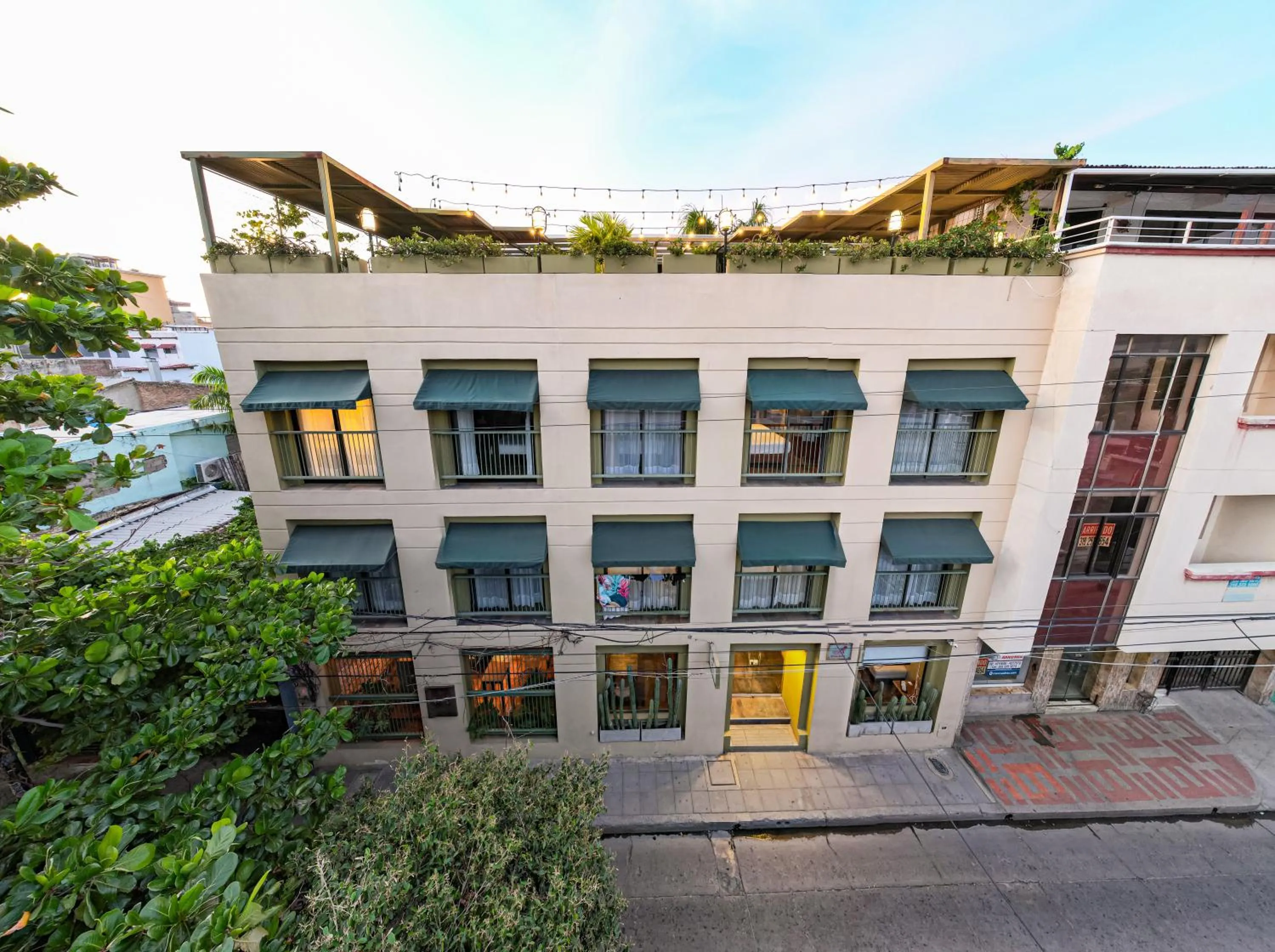 Property building in Oasis Fresh Hotel