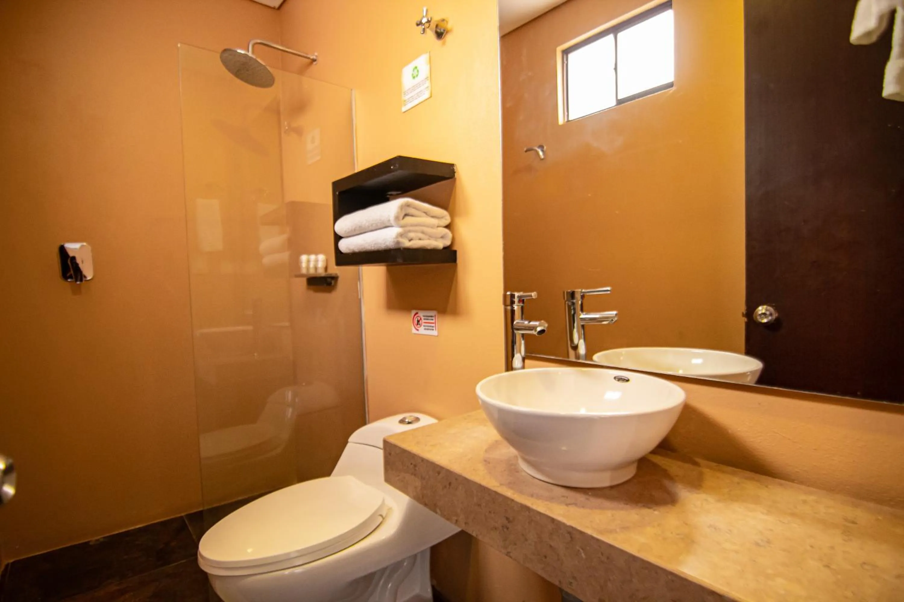 Shower in Oasis Fresh Hotel