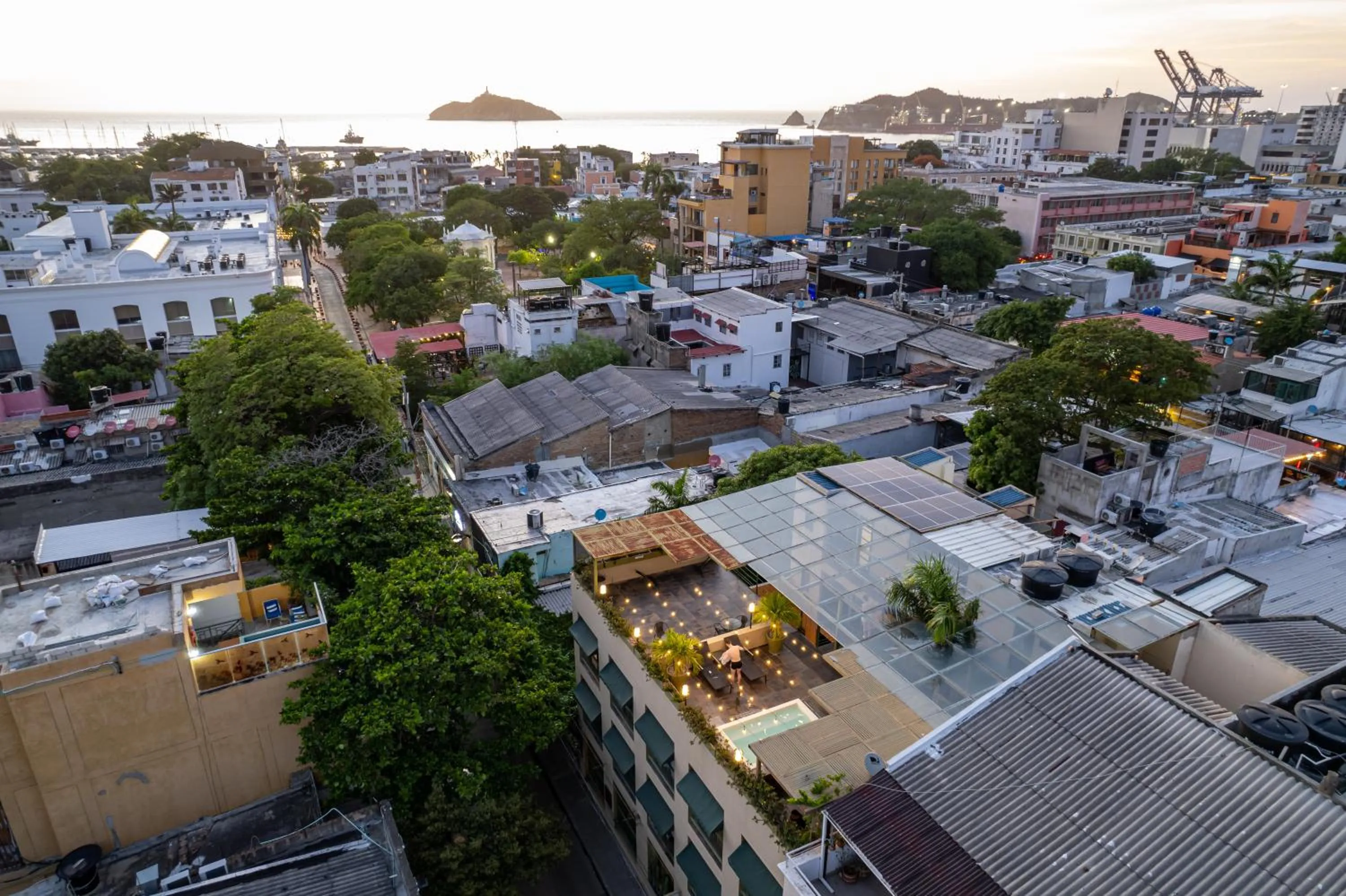 Property building in Oasis Fresh Hotel