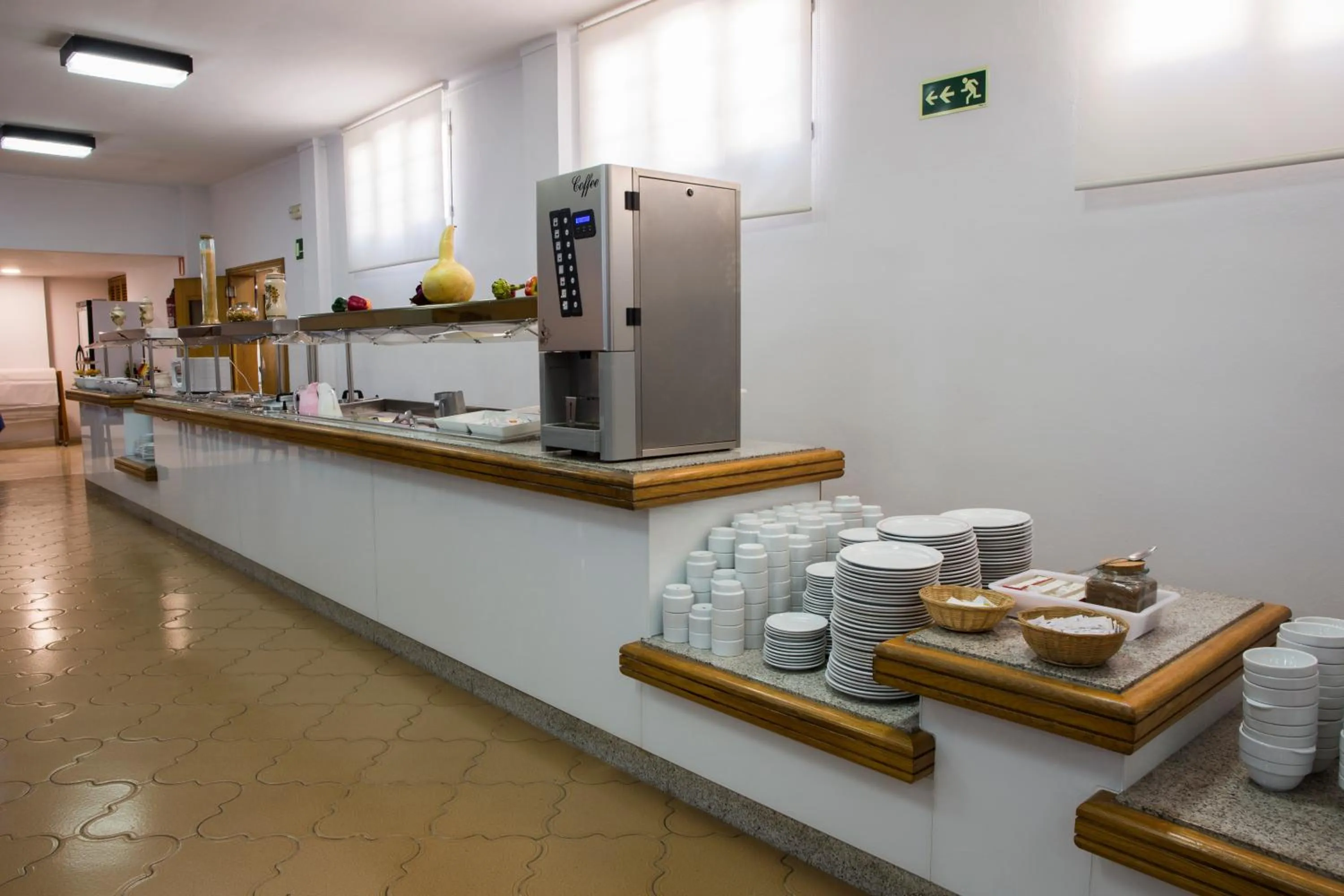 Buffet breakfast in Hotel Sur