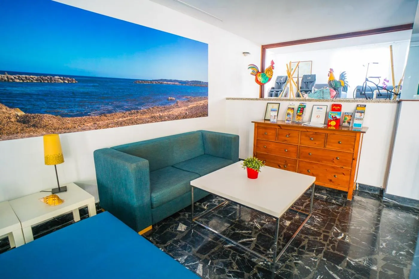 Living room in Hotel Sur