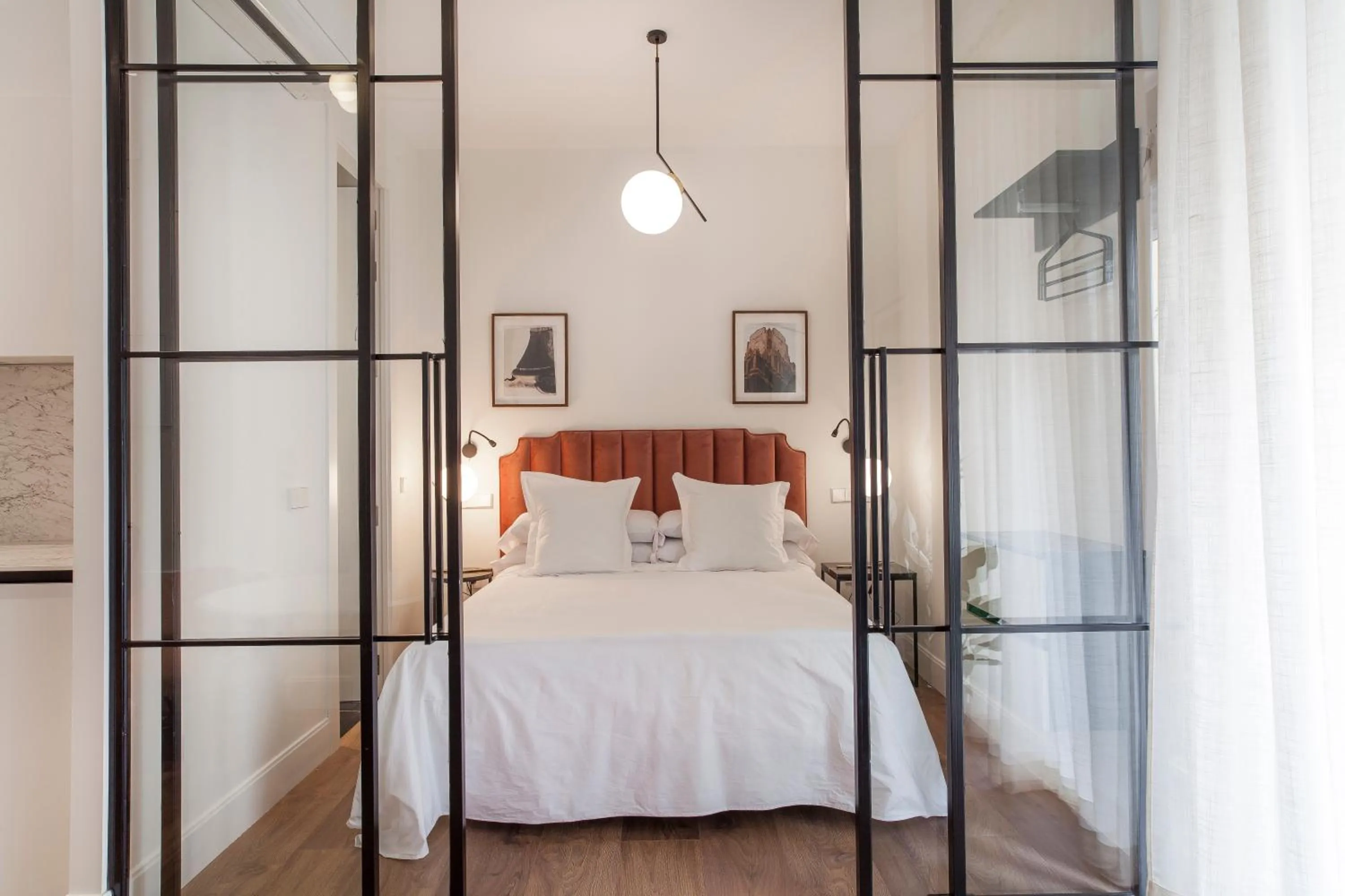 Bedroom, Bed in Mante House - Malasaña Design