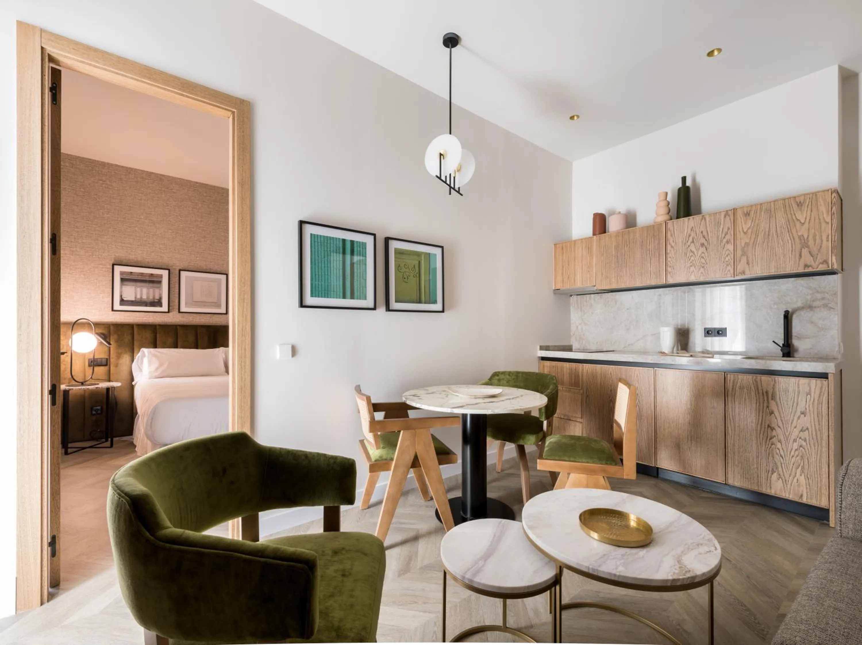 Seating area in Mante House - Malasaña Design