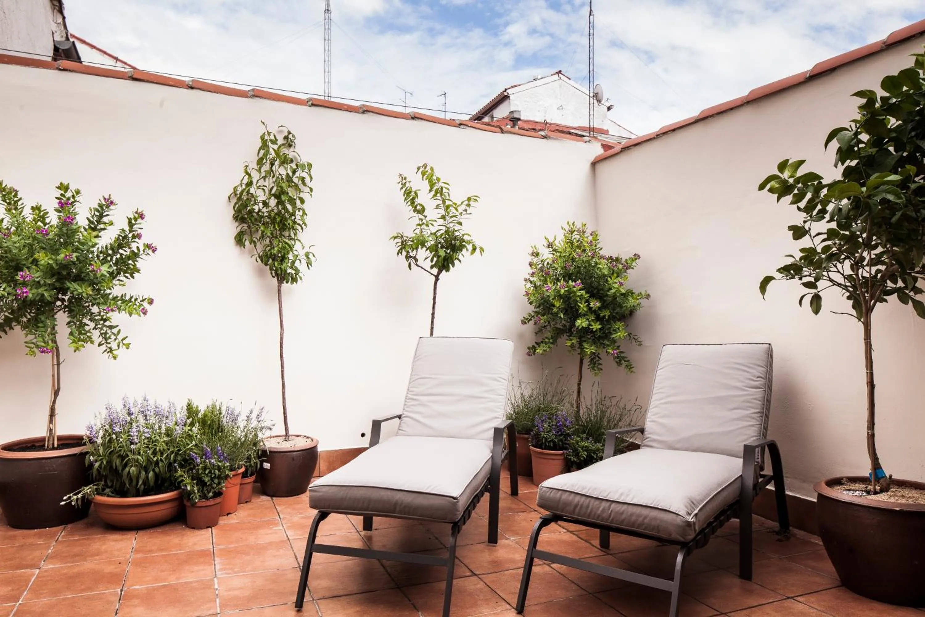 Balcony/Terrace in Mante House - Malasaña Design