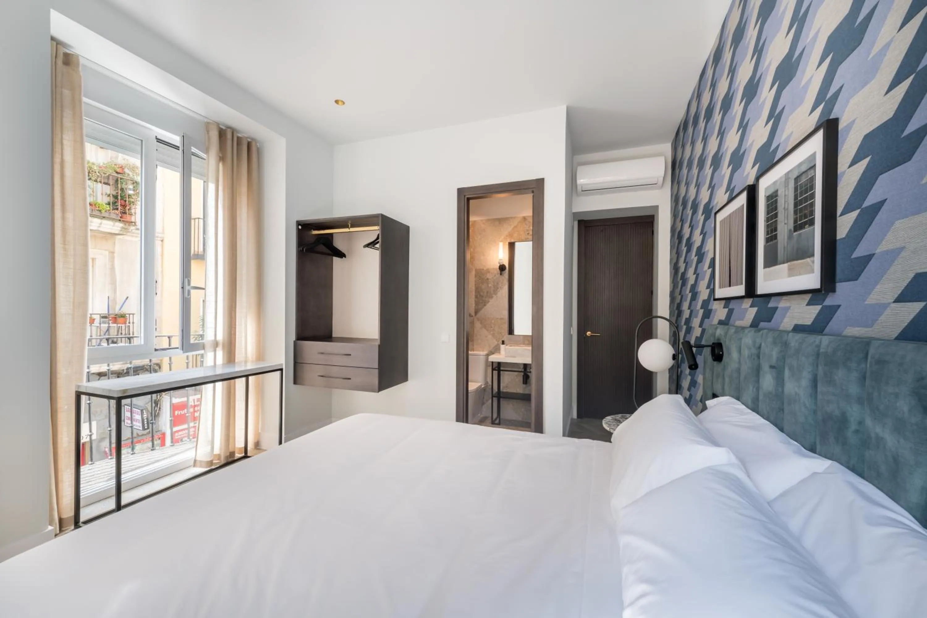 Bed in Mante House - Malasaña Design