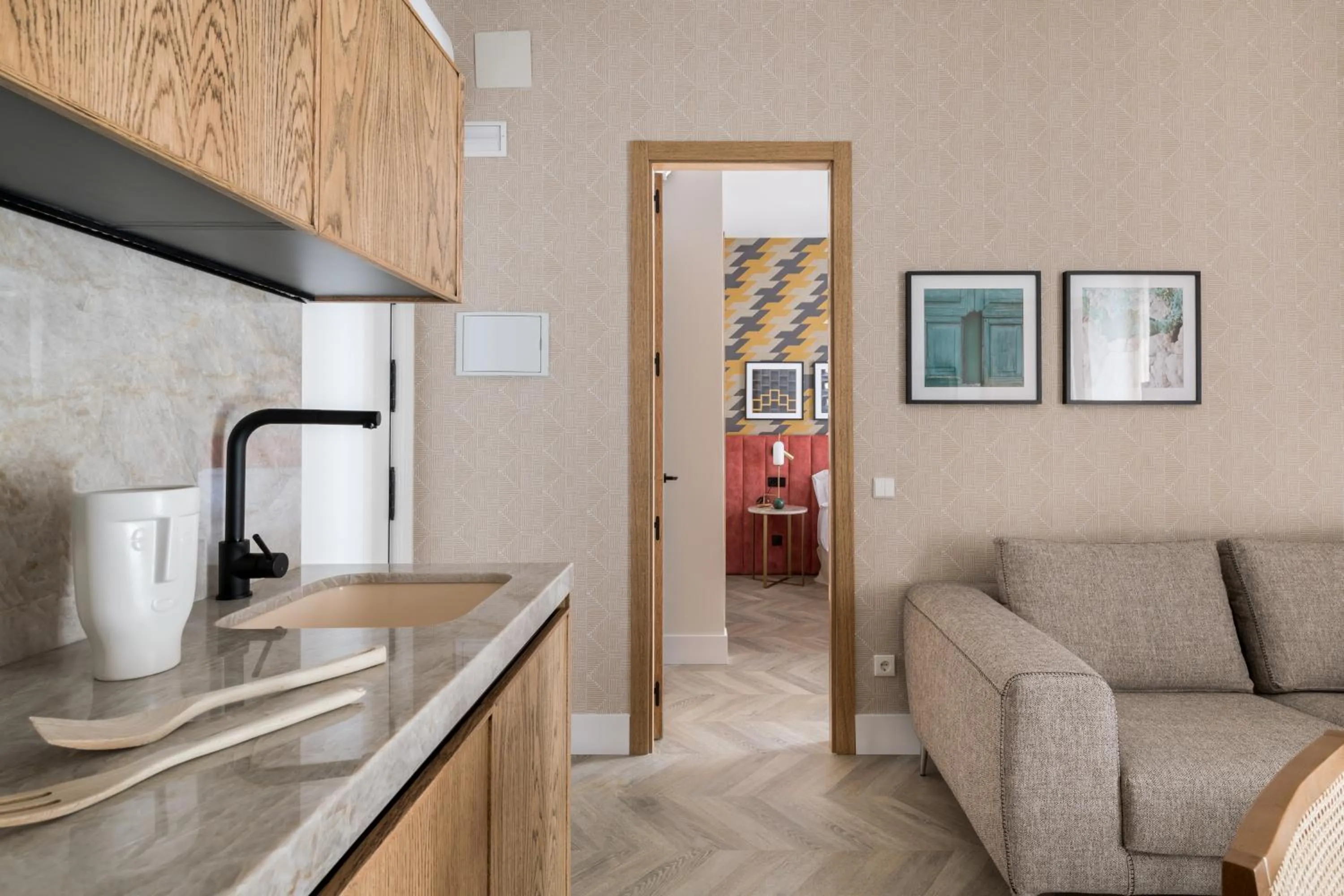 Kitchen or kitchenette in Mante House - Malasaña Design