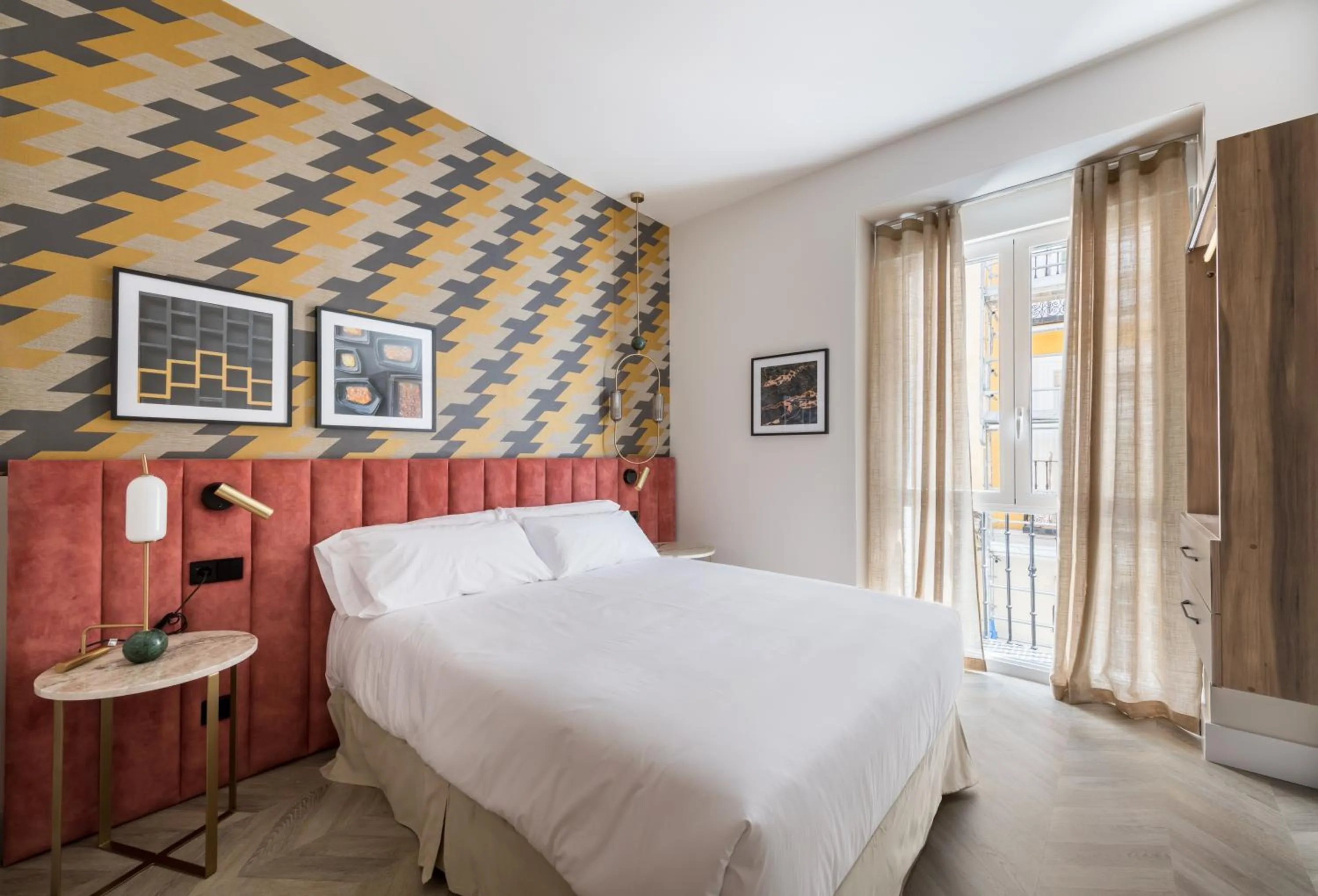 Bed in Mante House - Malasaña Design