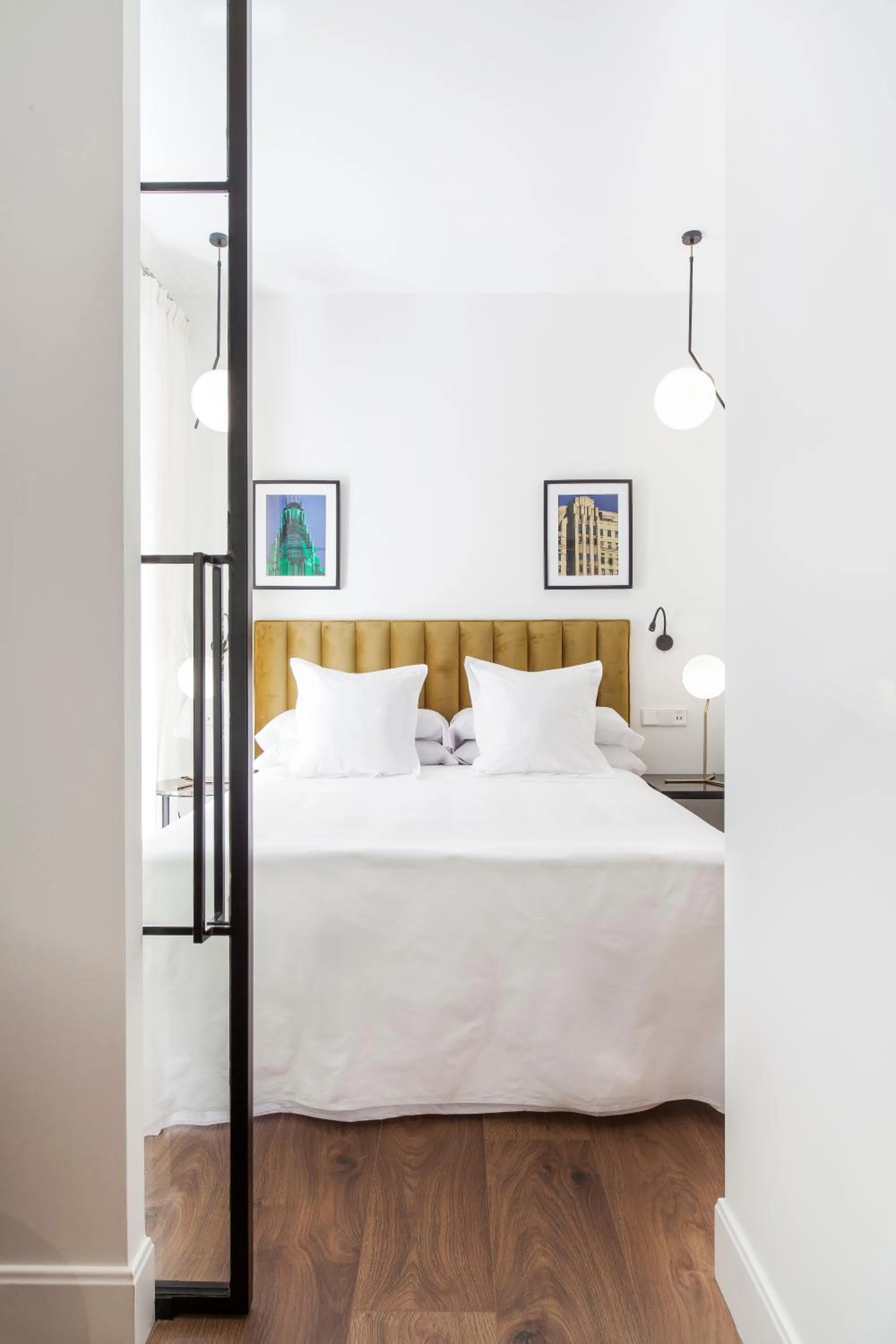 Bedroom, Bed in Mante House - Malasaña Design