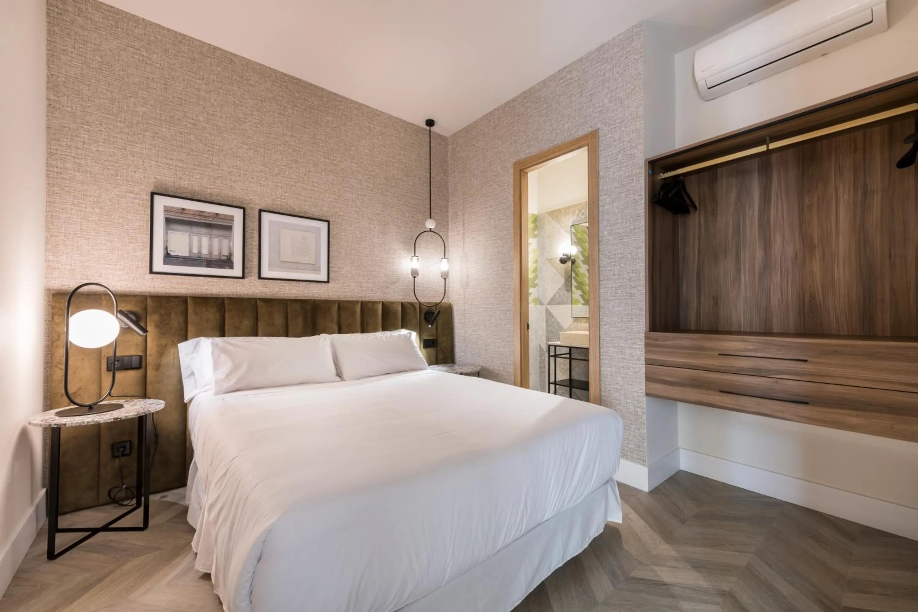 Bed in Mante House - Malasaña Design