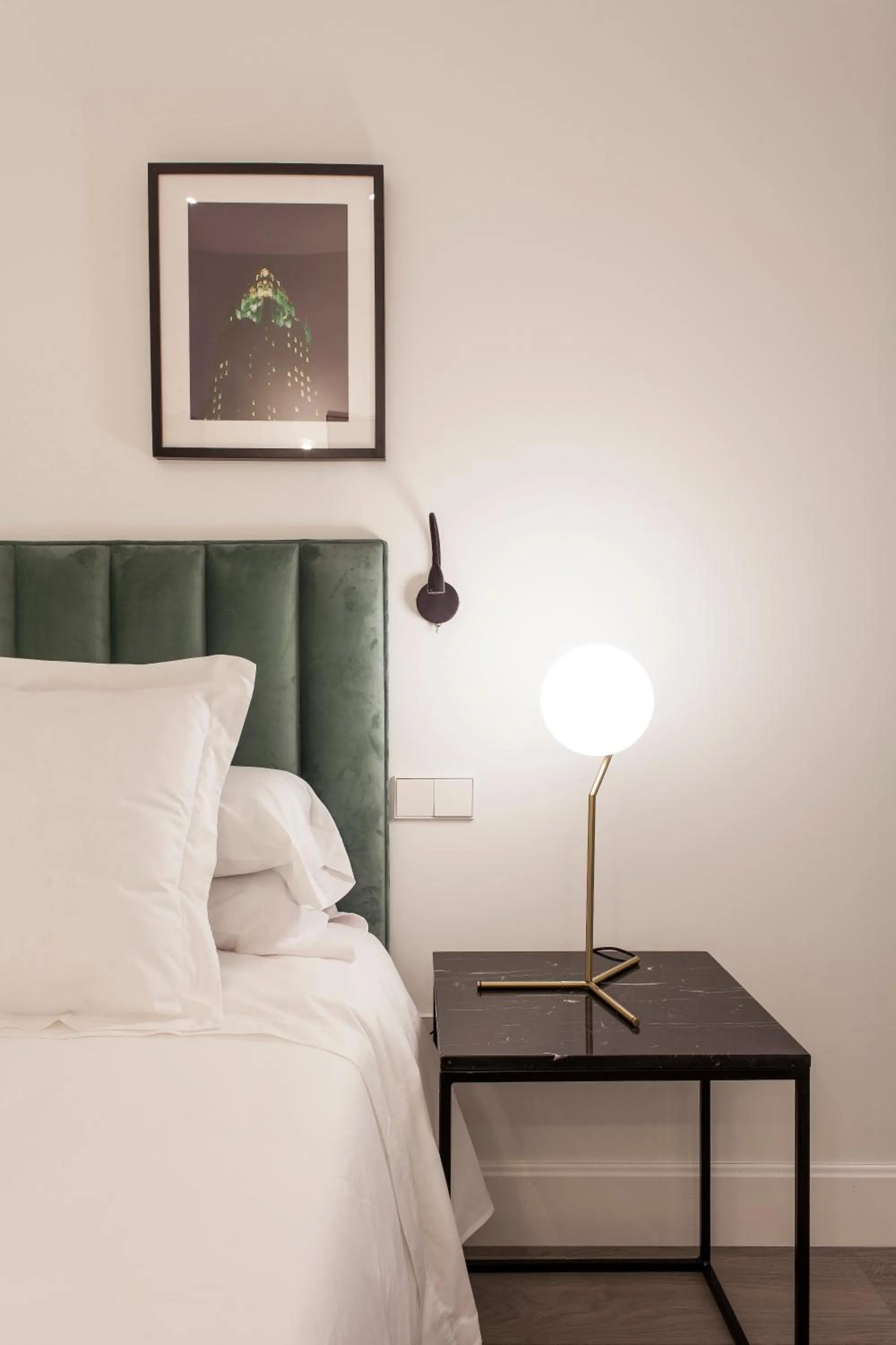 Bedroom, Bed in Mante House - Malasaña Design