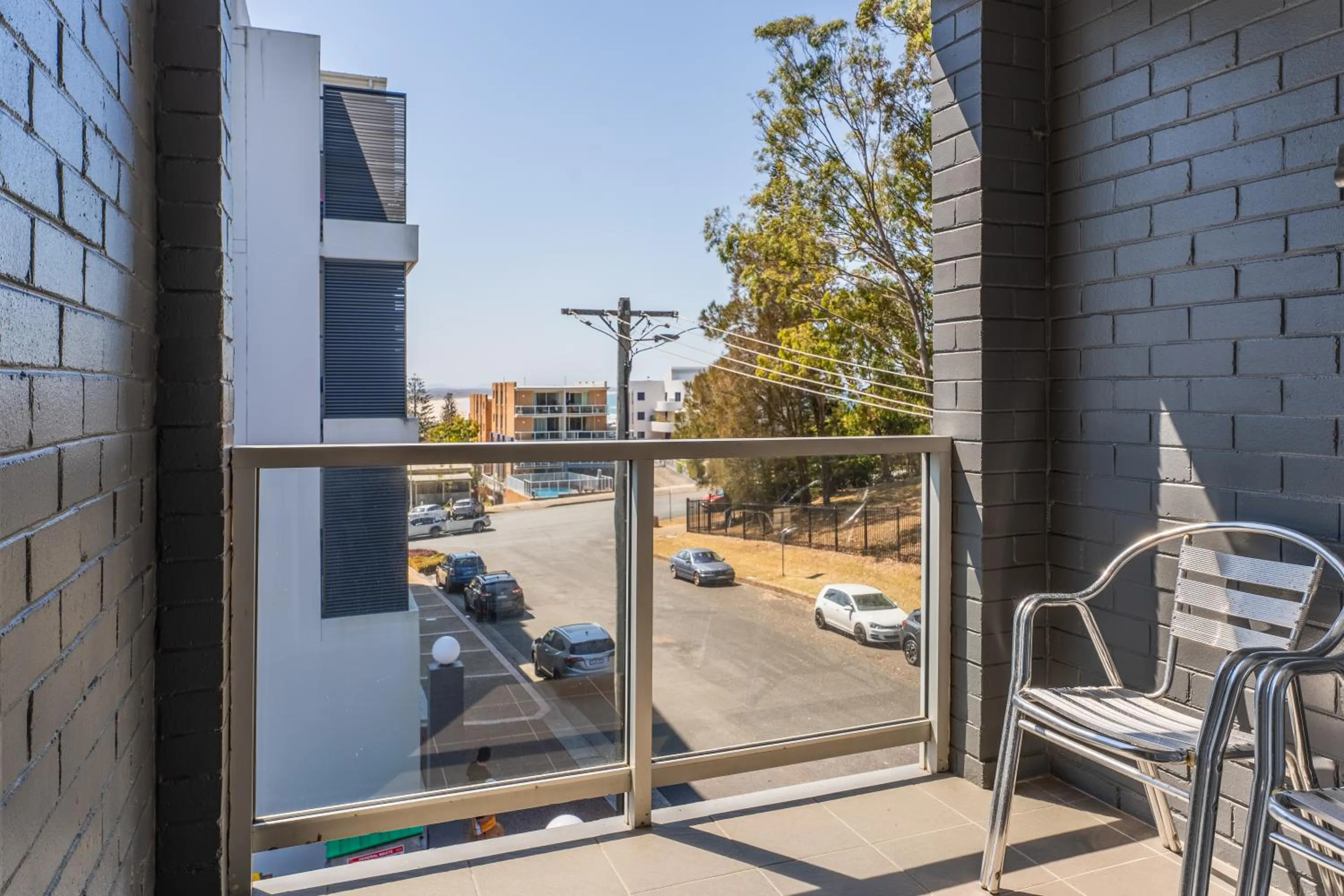 Balcony/Terrace in Port Aloha Motel