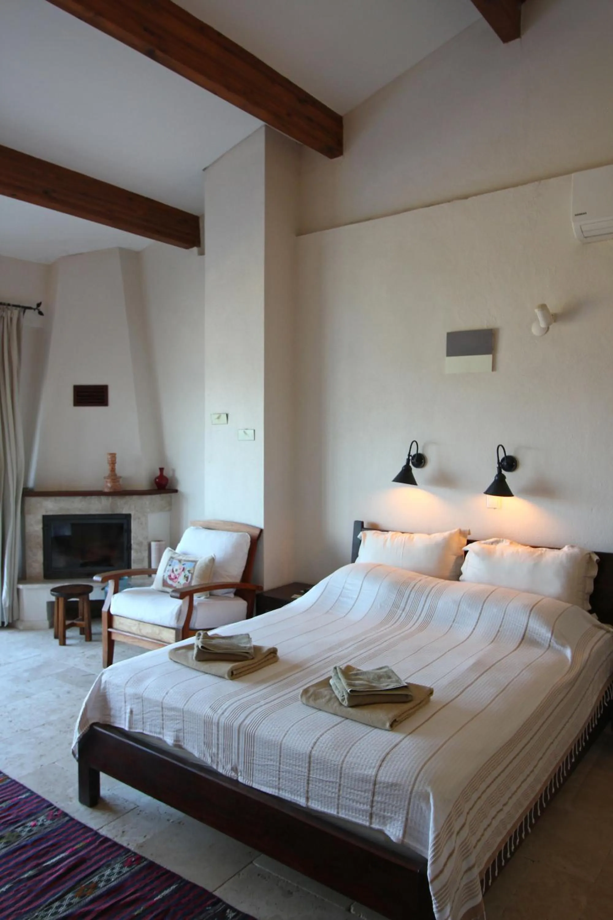 Bed in Kekik Otel Selimiye