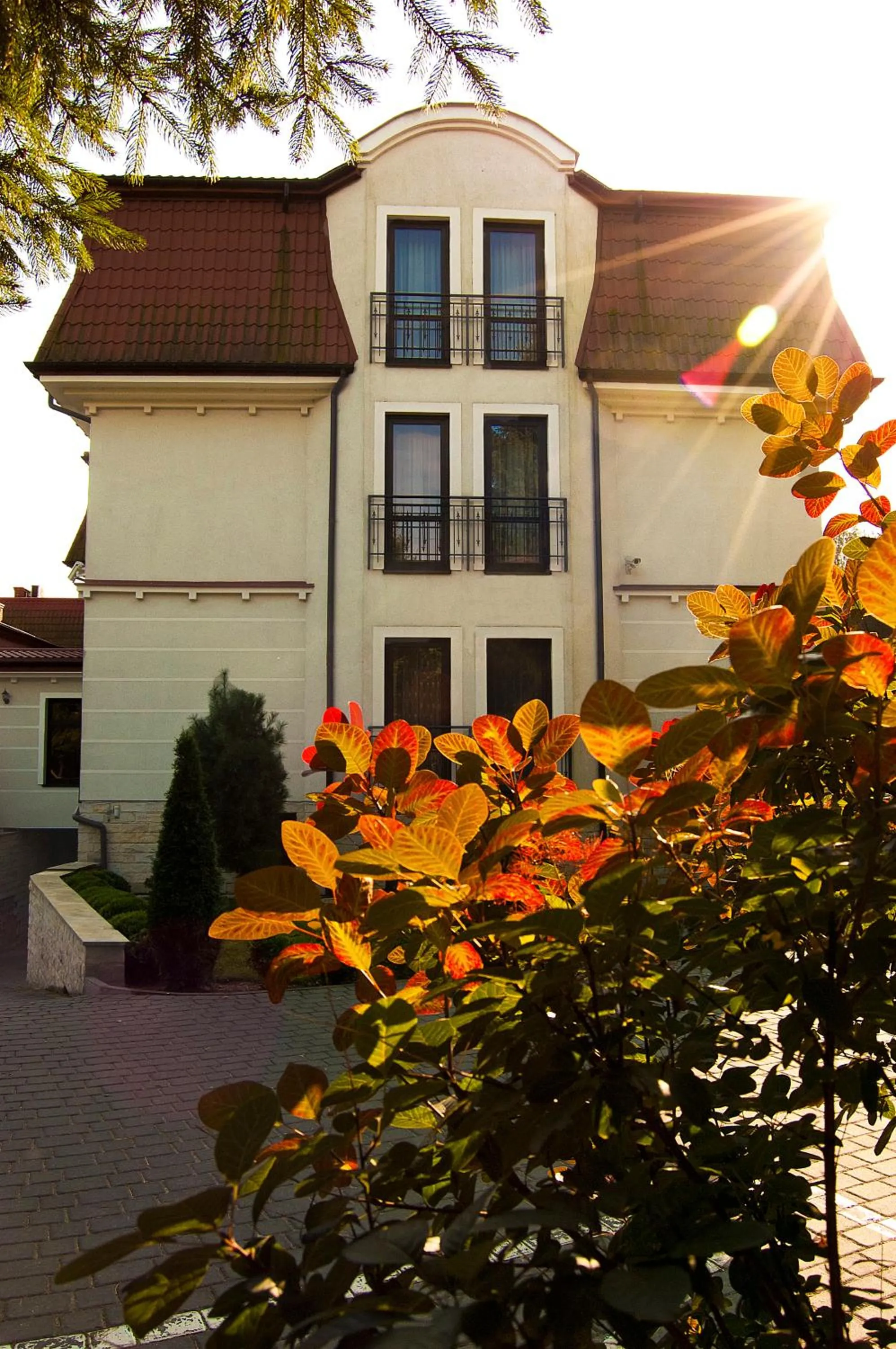 Facade/entrance in Hotel Afrodyta Business & Spa