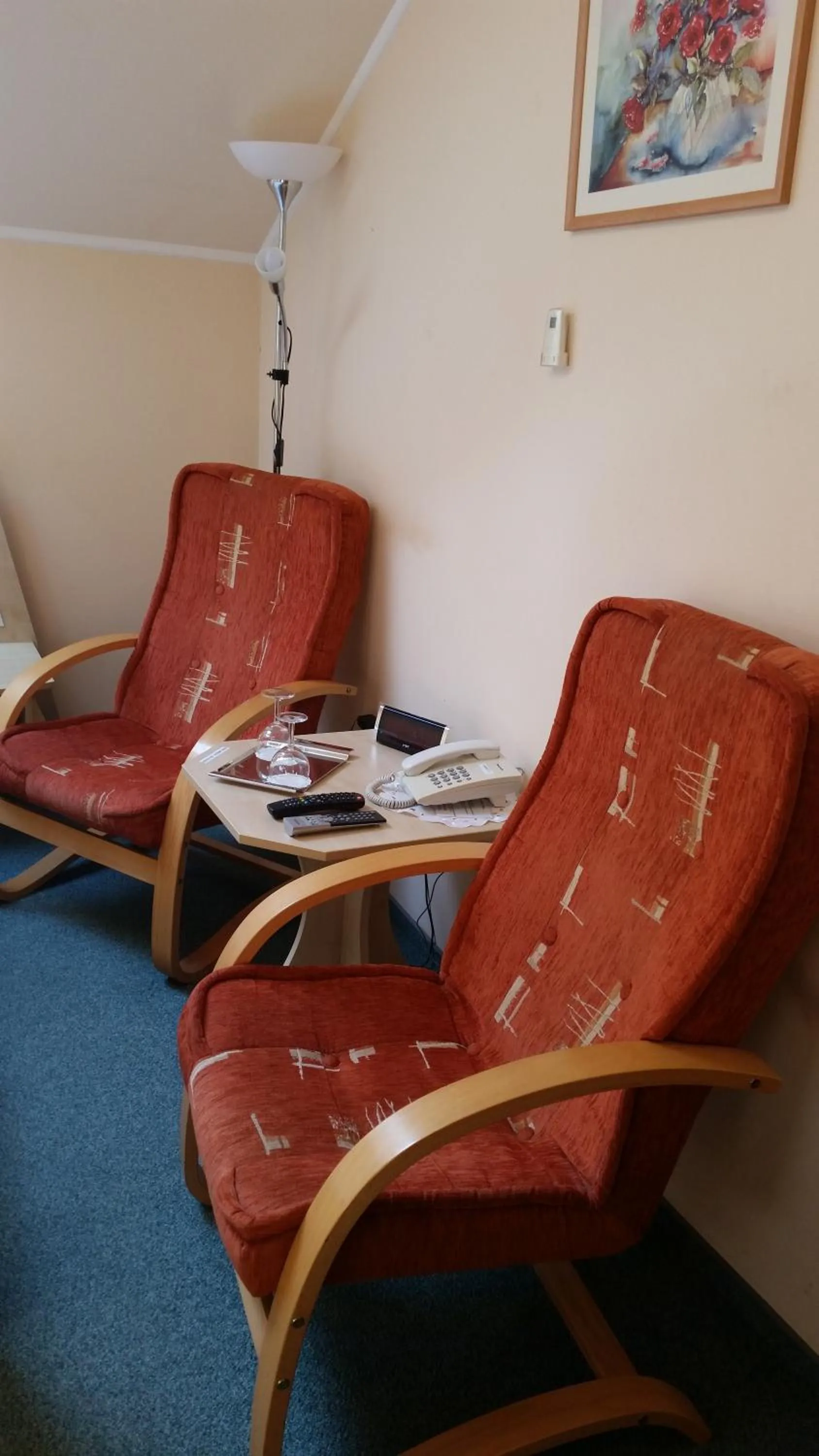 Seating area in Penzión Zlatý Jeleň