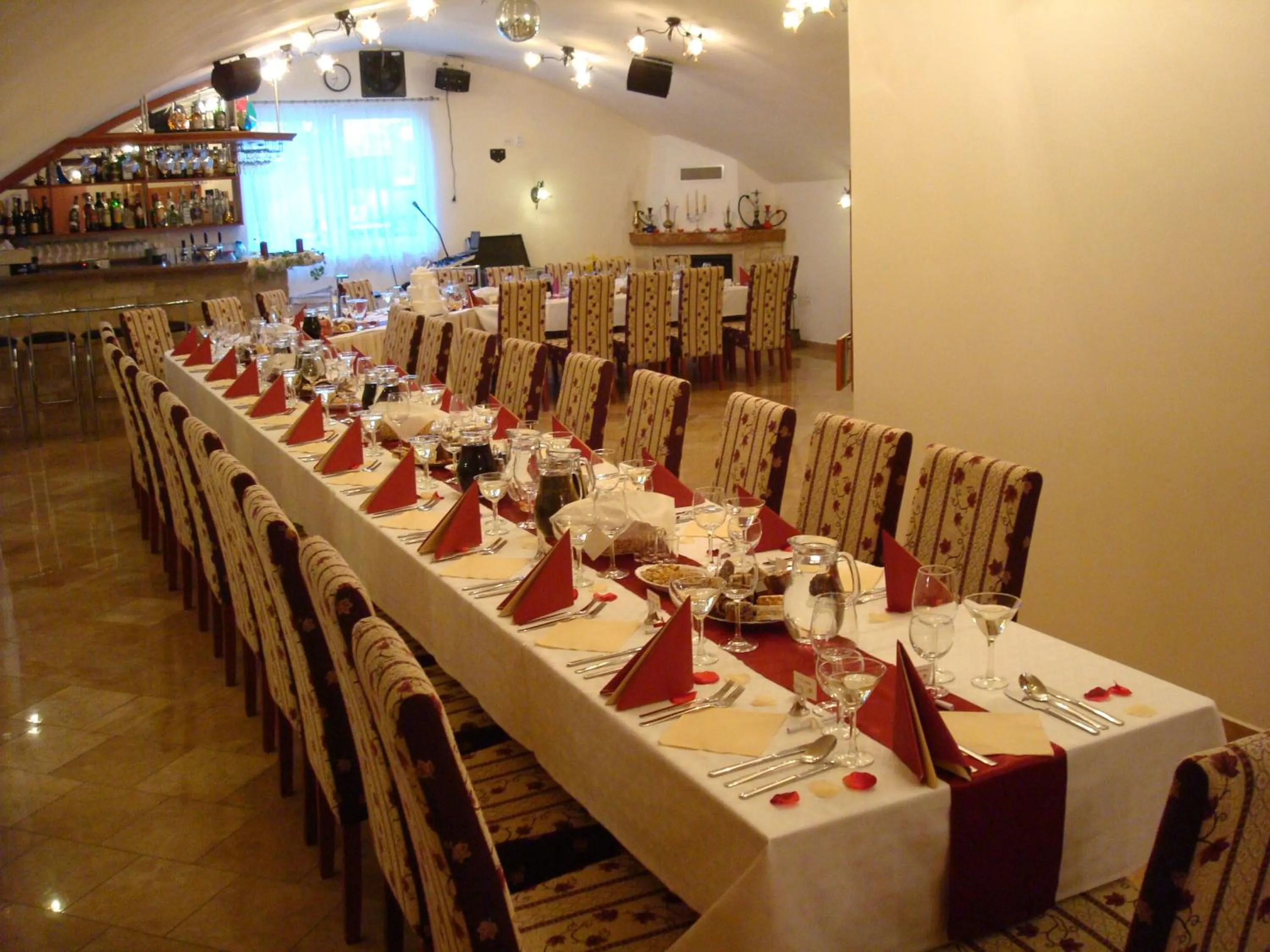 Evening entertainment in Penzión Zlatý Jeleň