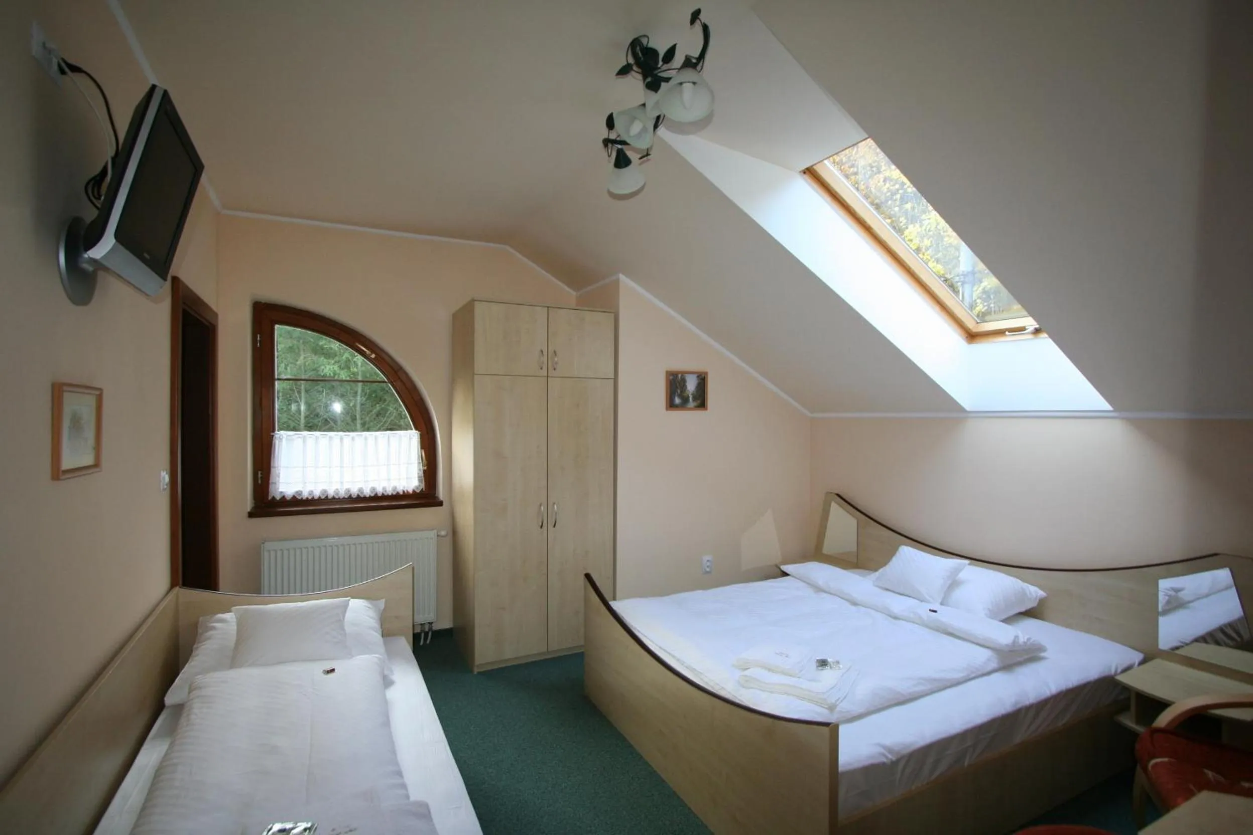 Photo of the whole room, Bed in Penzión Zlatý Jeleň