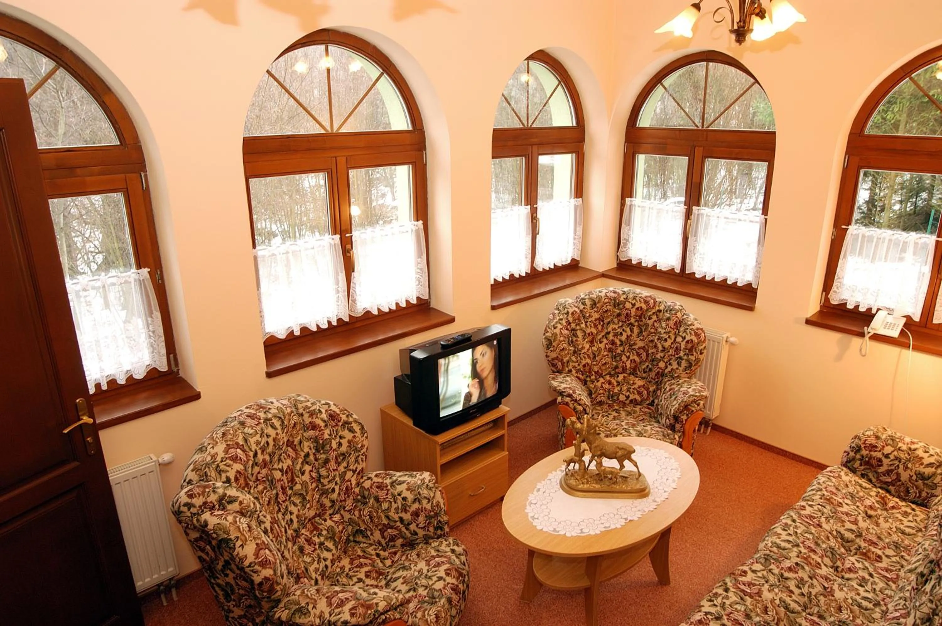 Living room in Penzión Zlatý Jeleň