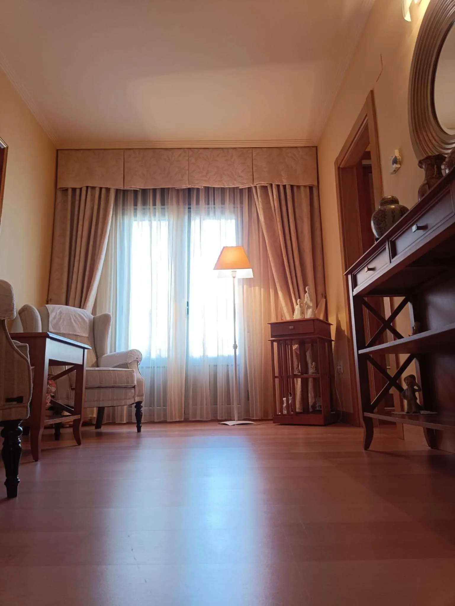 Living room in Hotel Villa de Larraga