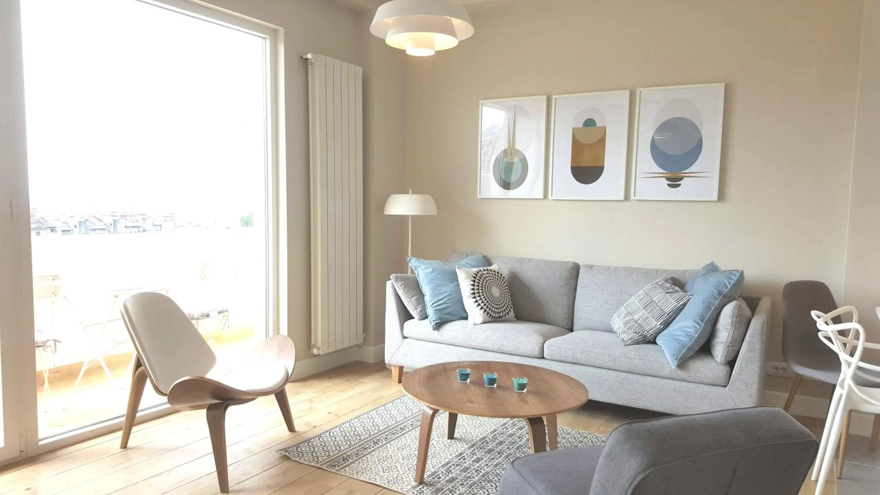 Living room in Urban ZEN with View - City Break Apartments