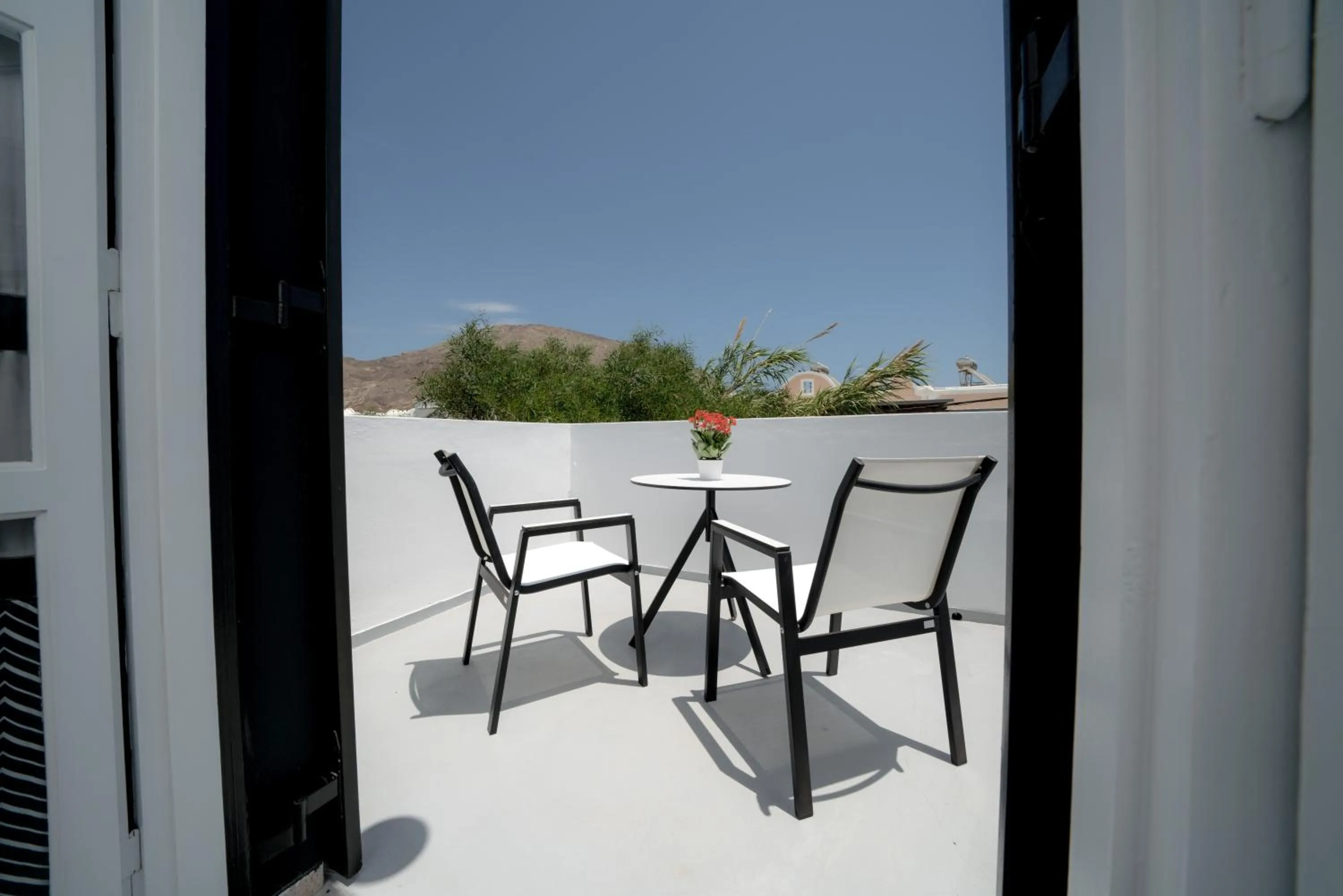 Patio in Divelia Hotel