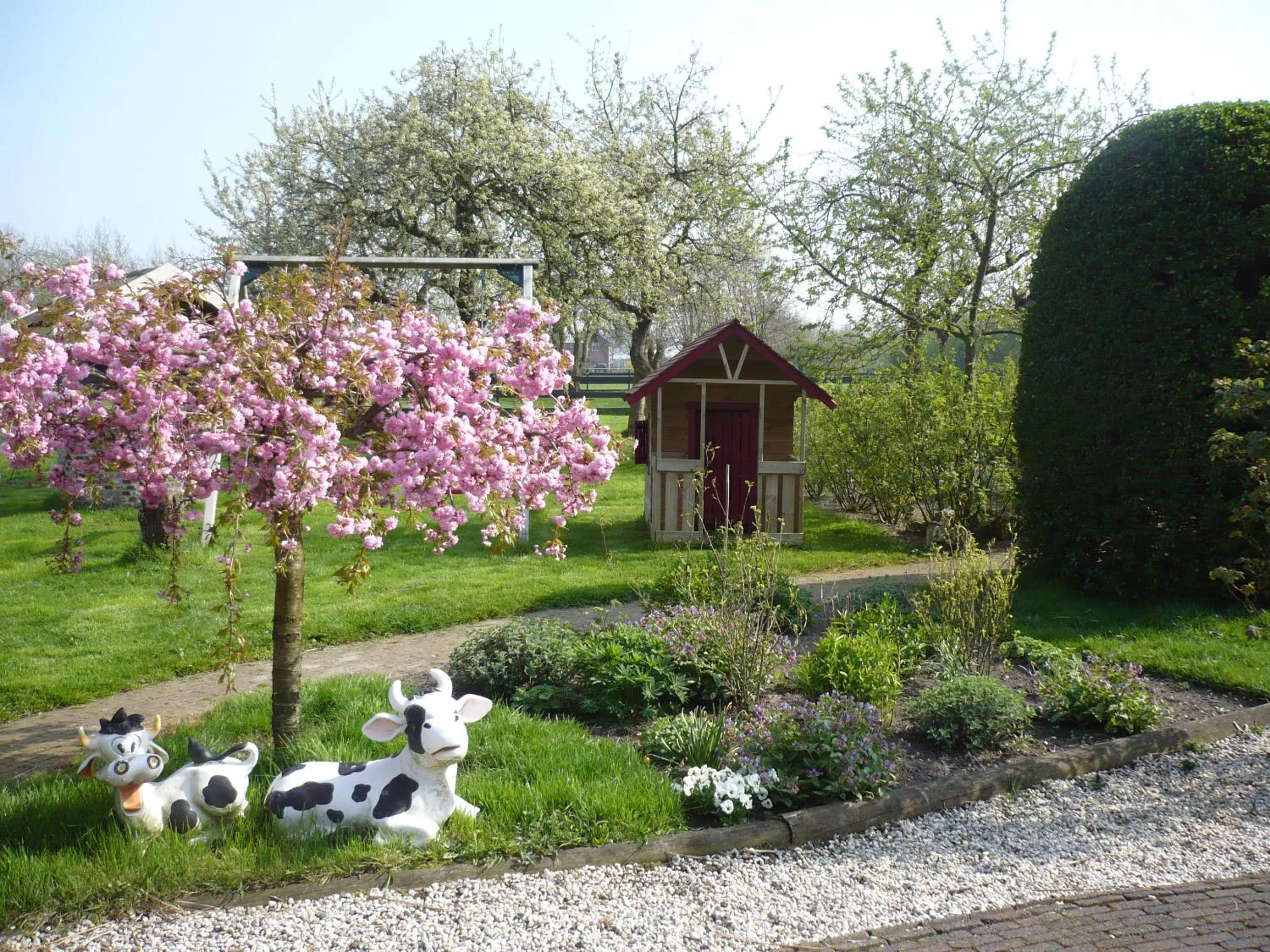 Garden in Shepherds House B&B
