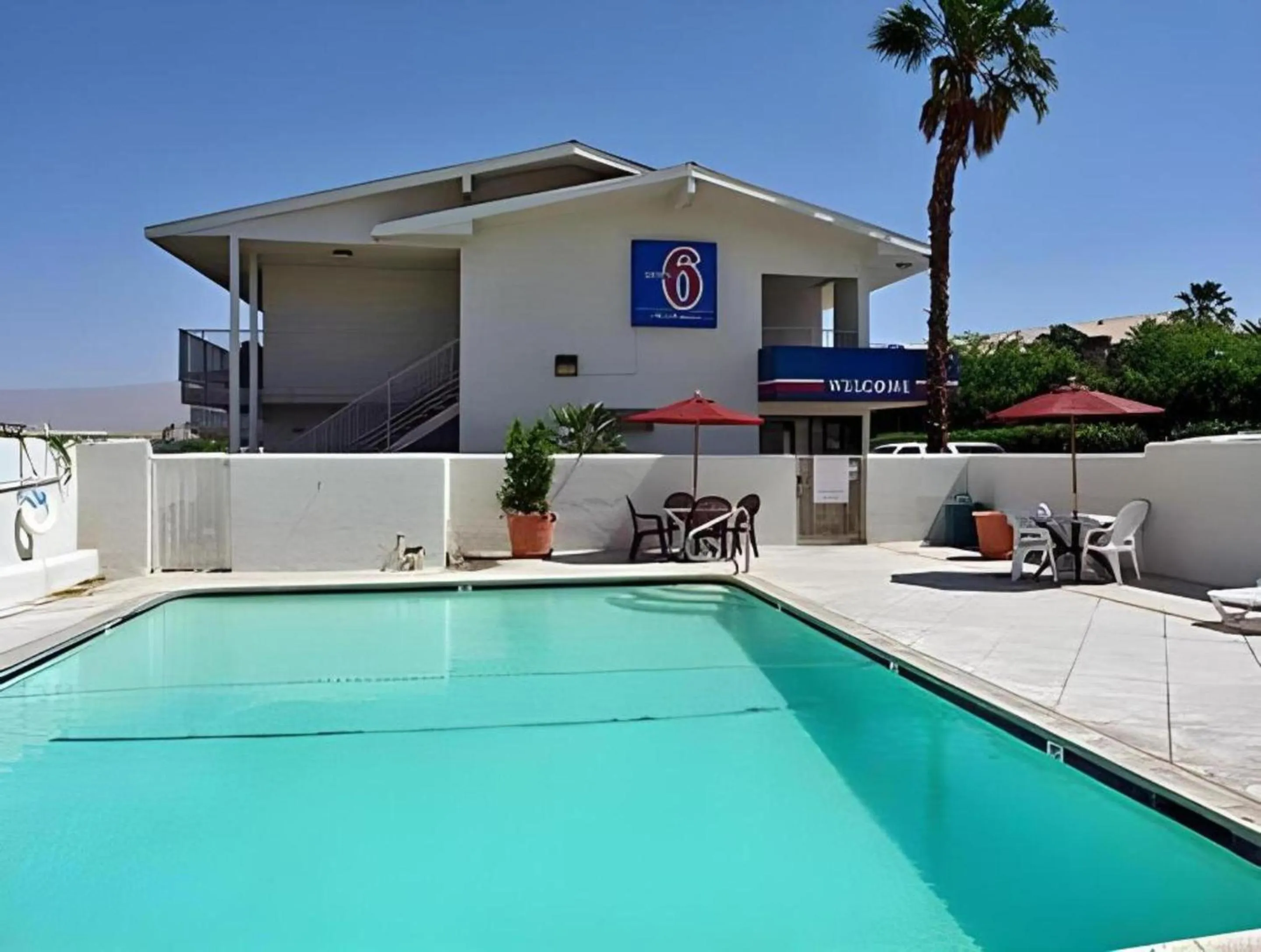 Swimming pool in Motel 6-Palm Desert, CA - Palm Springs Area