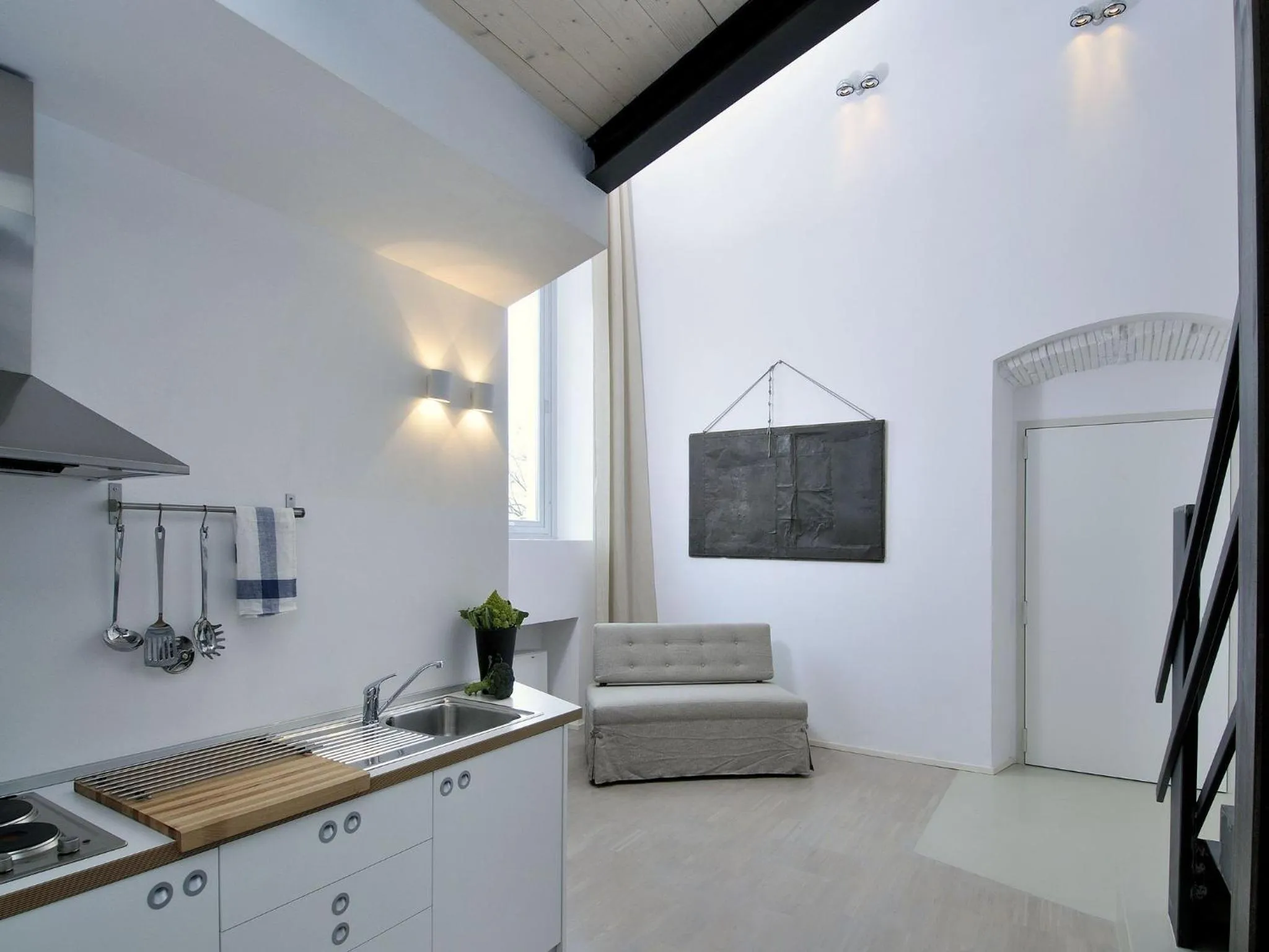 Kitchen or kitchenette in Villa Aruch