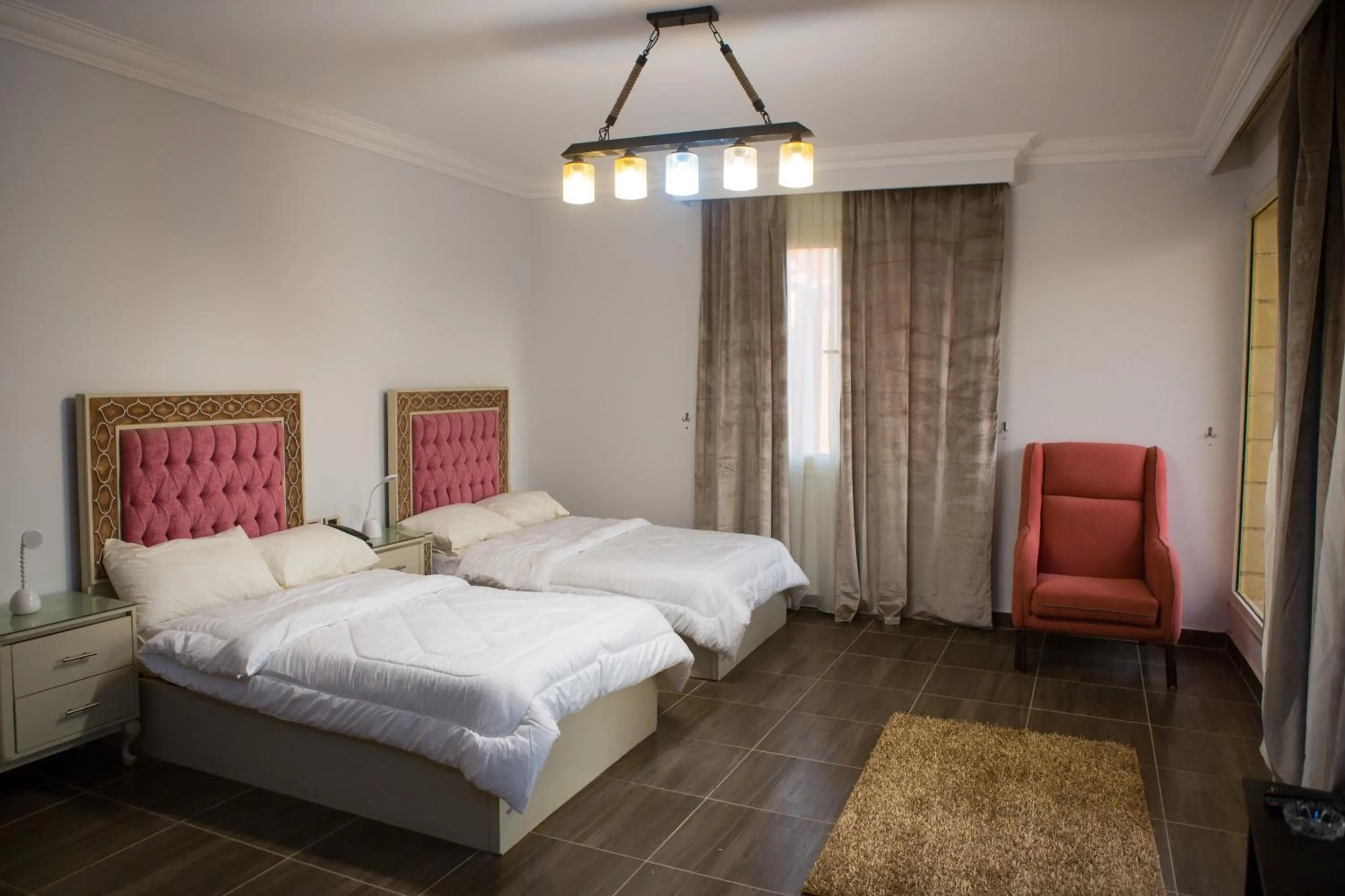 Bed in Hayat Pyramids View Hotel