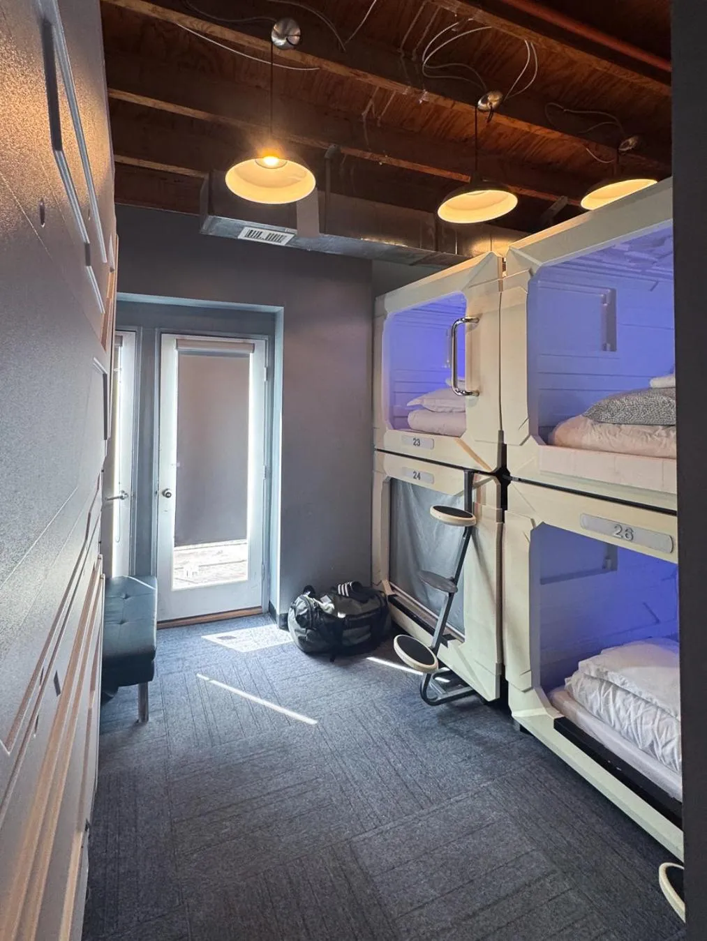 Bed in U Street Capsule Hostel