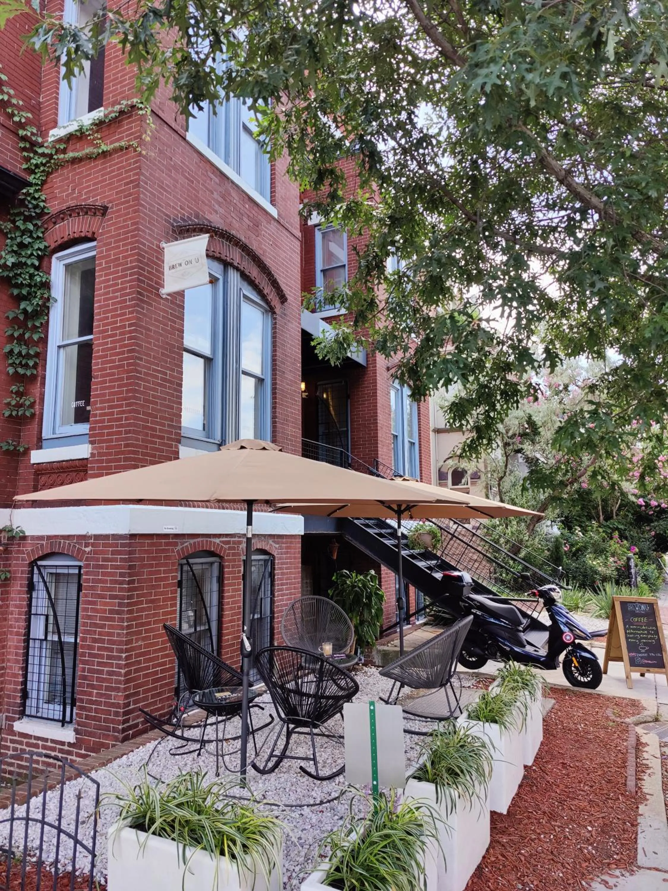 Property building in U Street Capsule Hostel