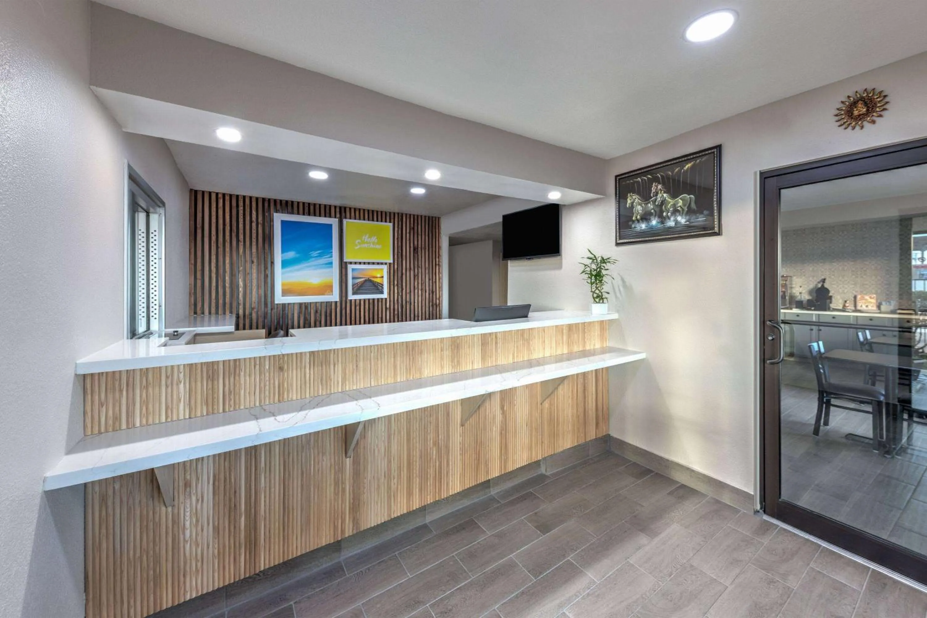 Lobby or reception in Days Inn by Wyndham Wichita Falls