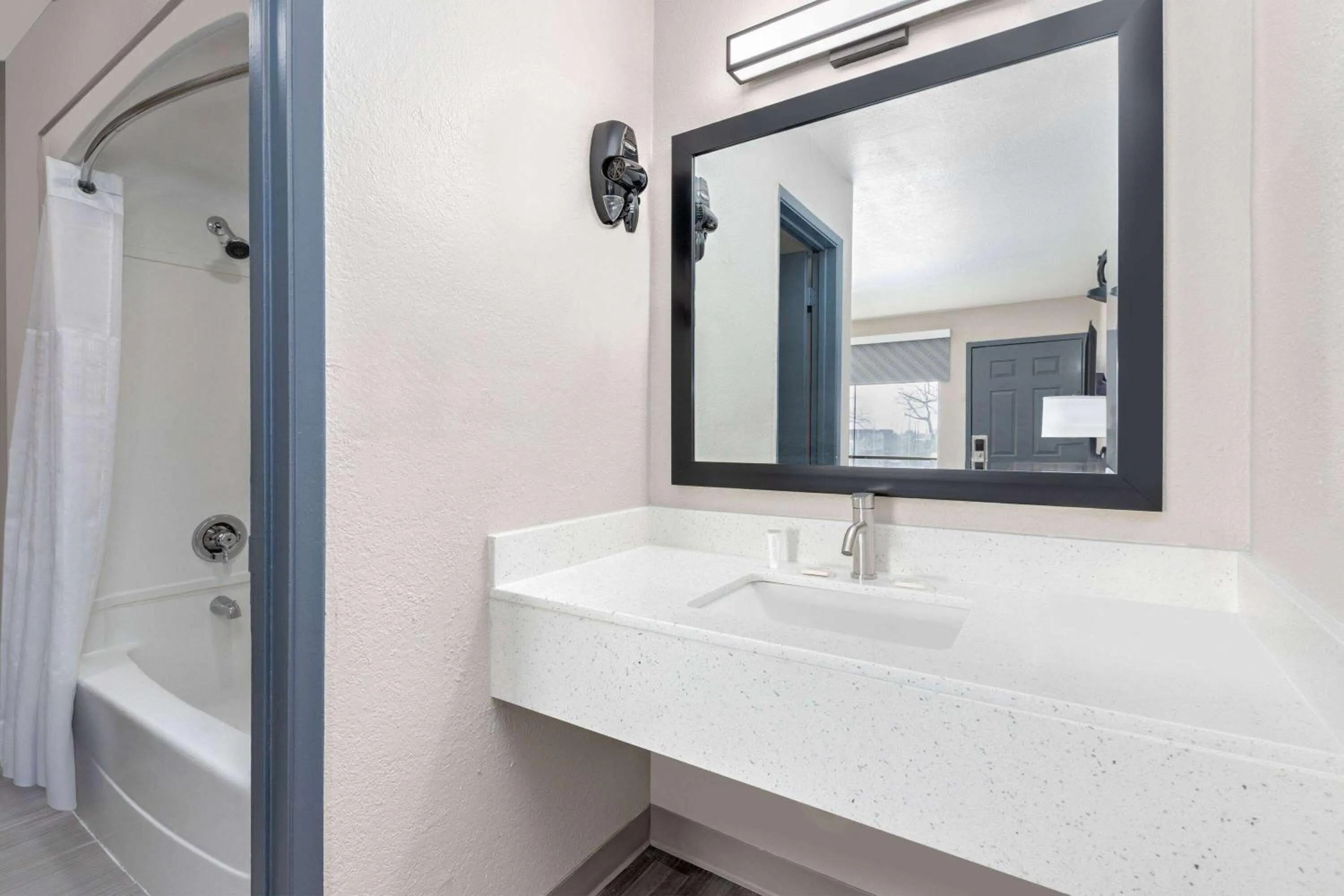 Bathroom in Days Inn by Wyndham Wichita Falls