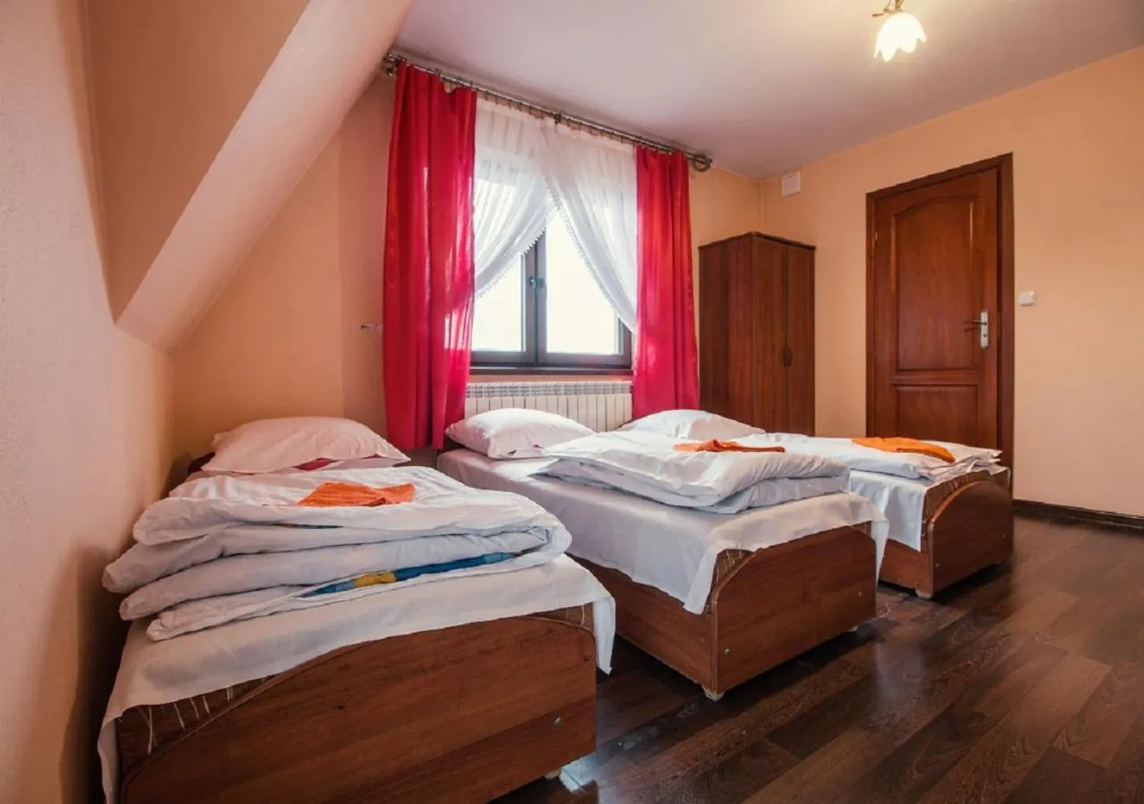 Bed in Apartamenty Willa Kamila Zakopane z Jacuzzi