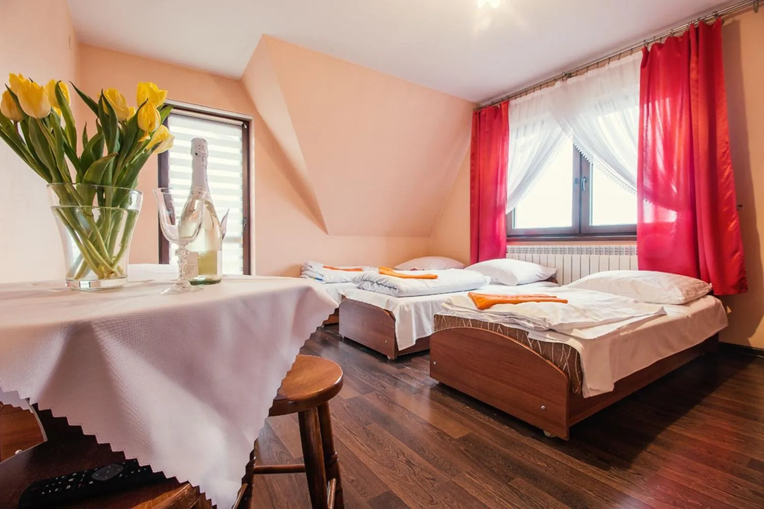 Bed in Apartamenty Willa Kamila Zakopane z Jacuzzi