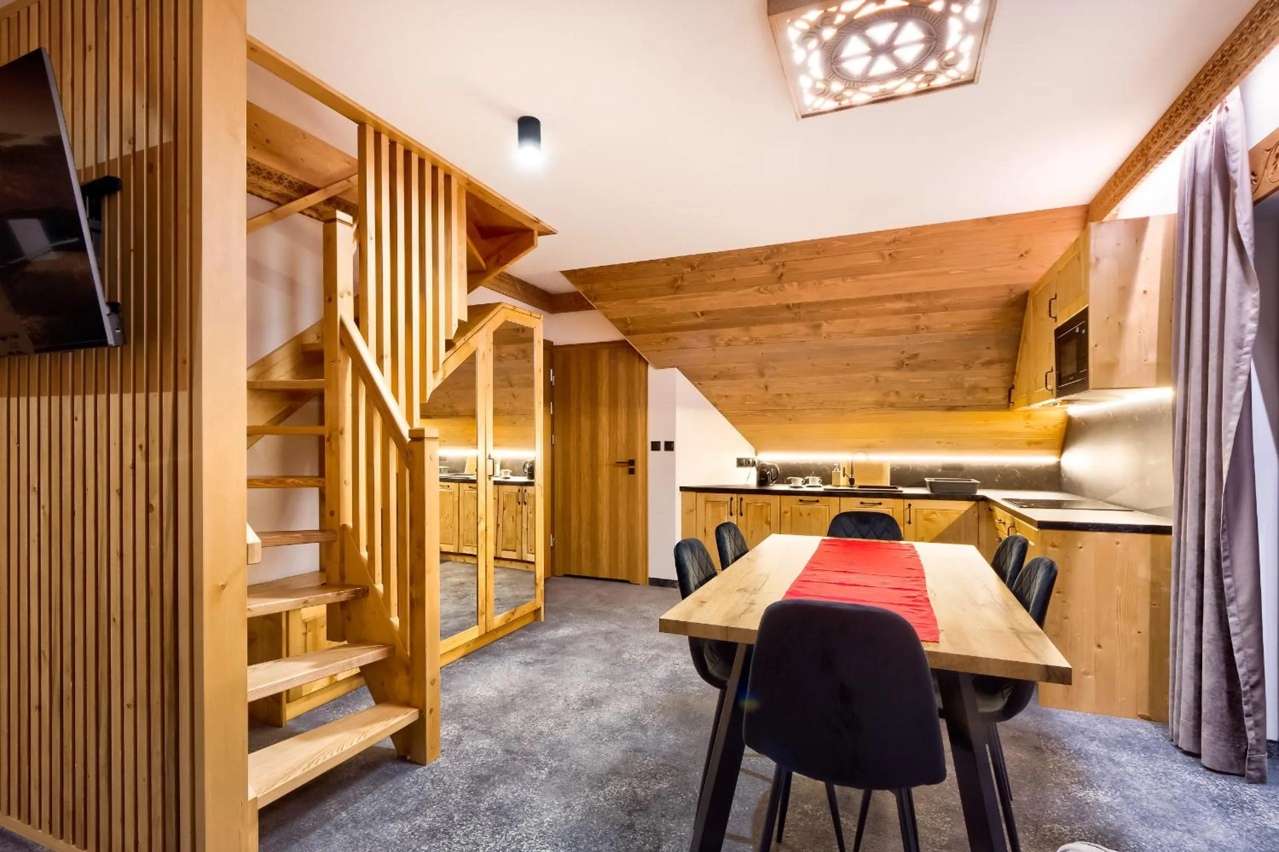 Bed in Apartamenty Willa Kamila Zakopane z Jacuzzi