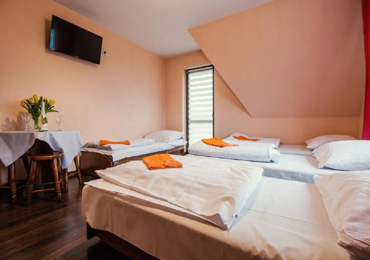 Bed in Apartamenty Willa Kamila Zakopane z Jacuzzi