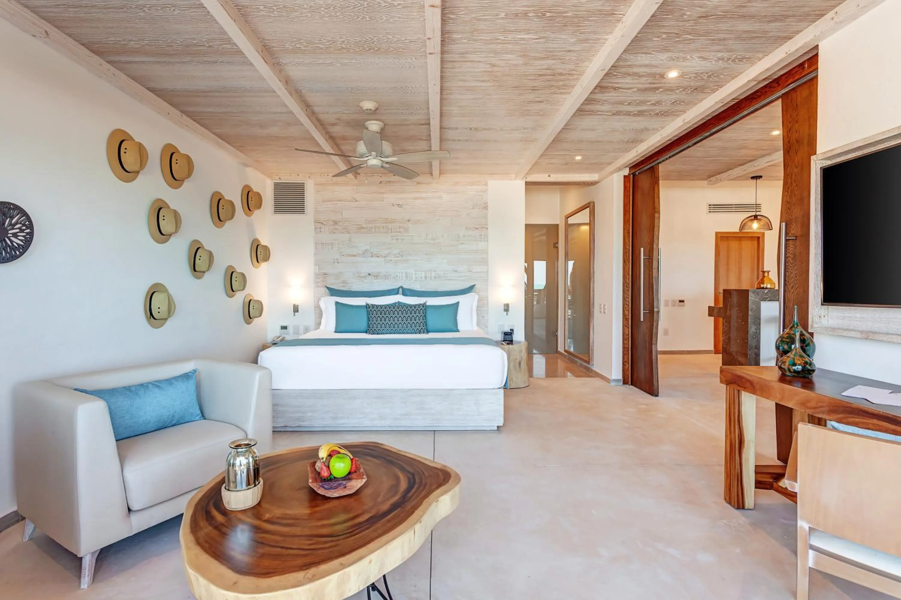 Bedroom in Mystique Holbox by Royalton, A Tribute Portfolio Resort