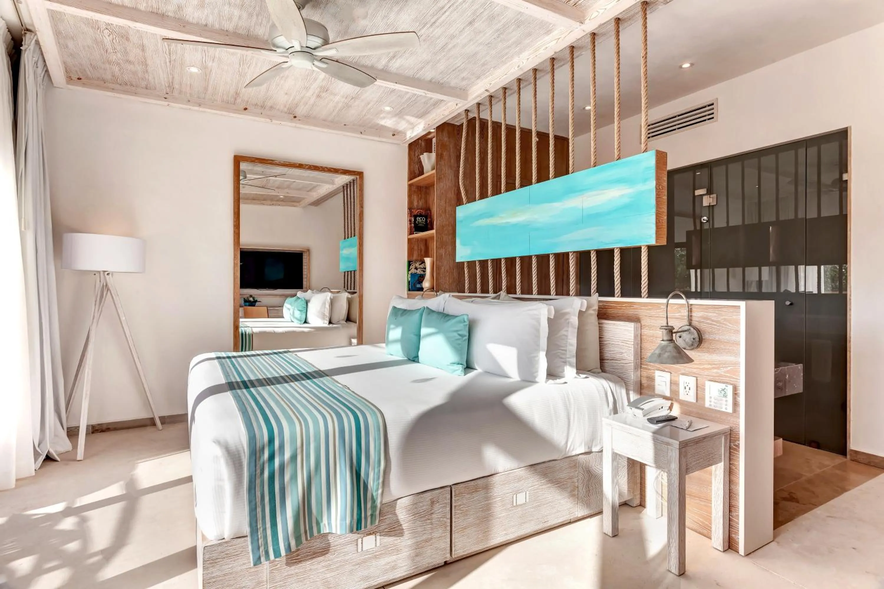 Bed in Mystique Holbox by Royalton, A Tribute Portfolio Resort