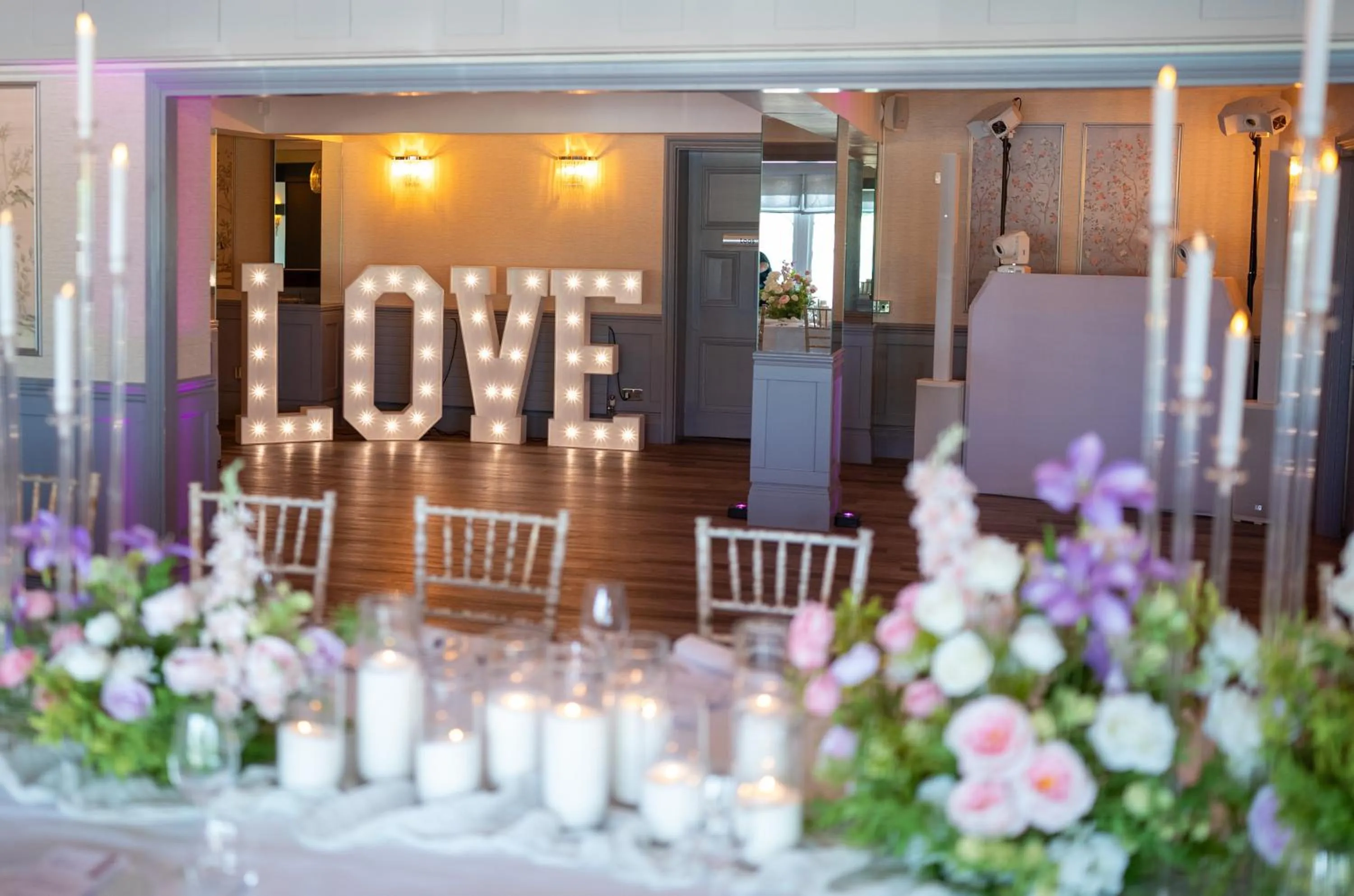 wedding in Pontlands Park Hotel