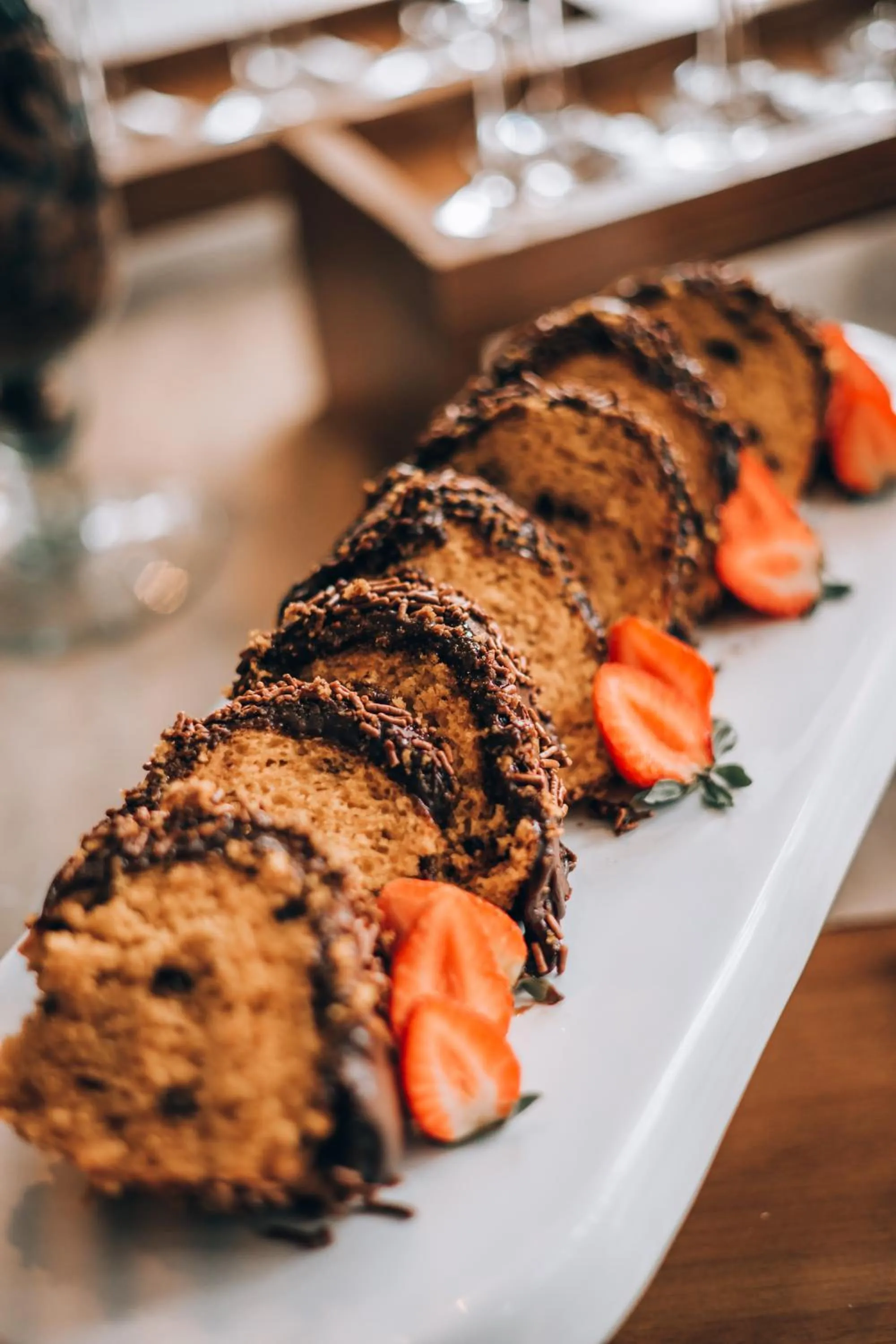 Breakfast in Villa Amistà Campos do Jordão