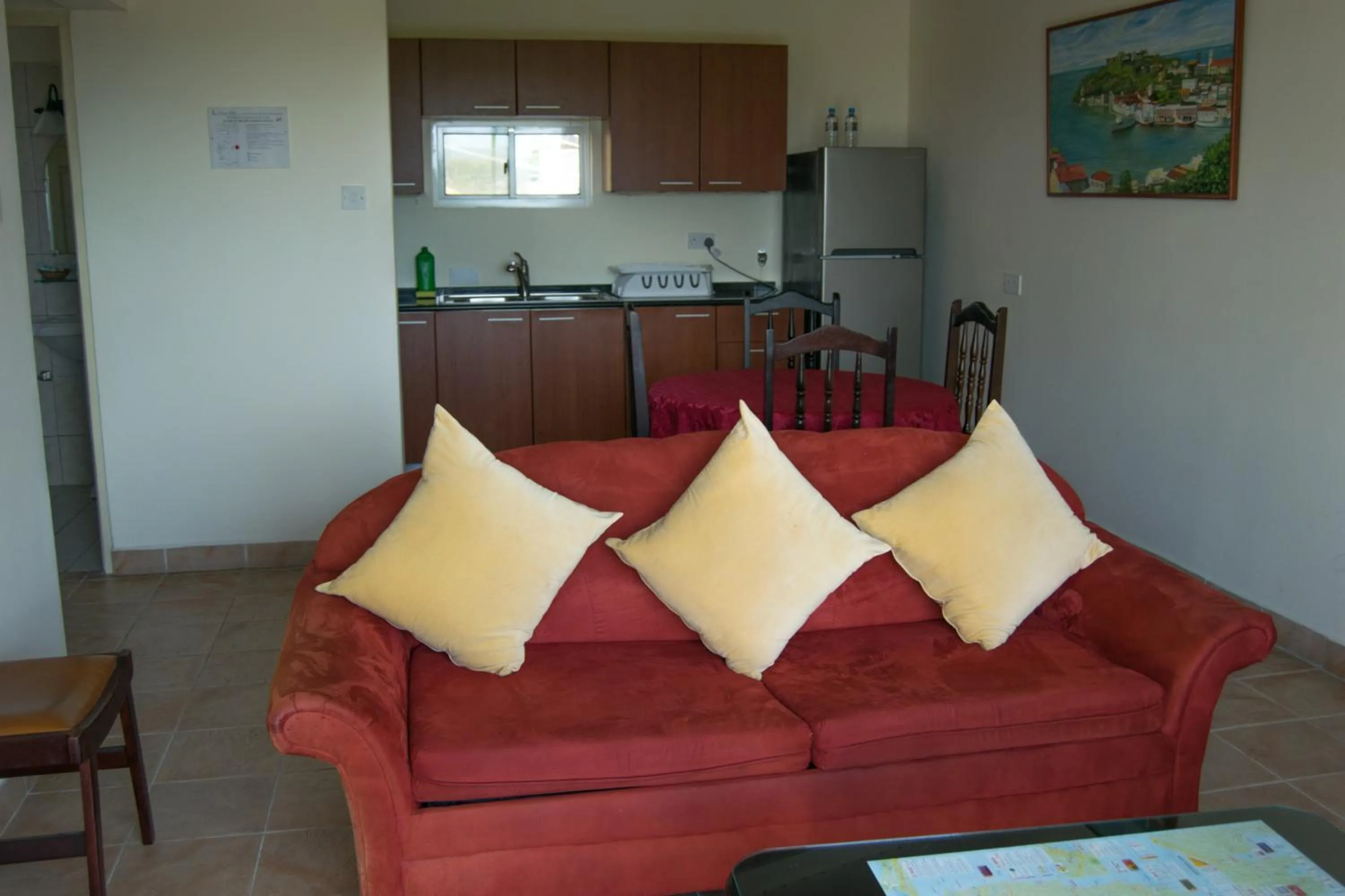 Kitchen or kitchenette in Siesta Hotel