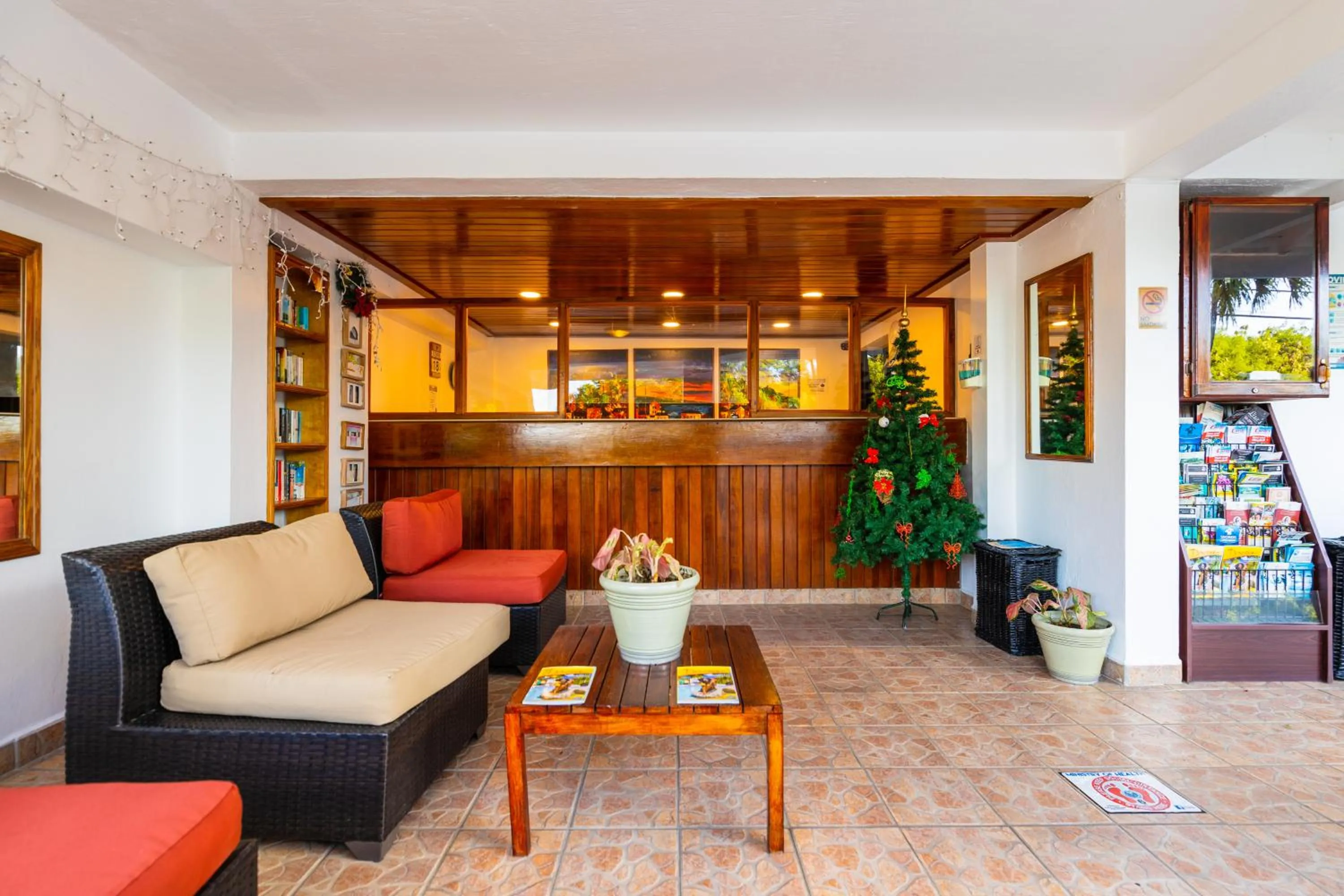 Lobby or reception in Siesta Hotel