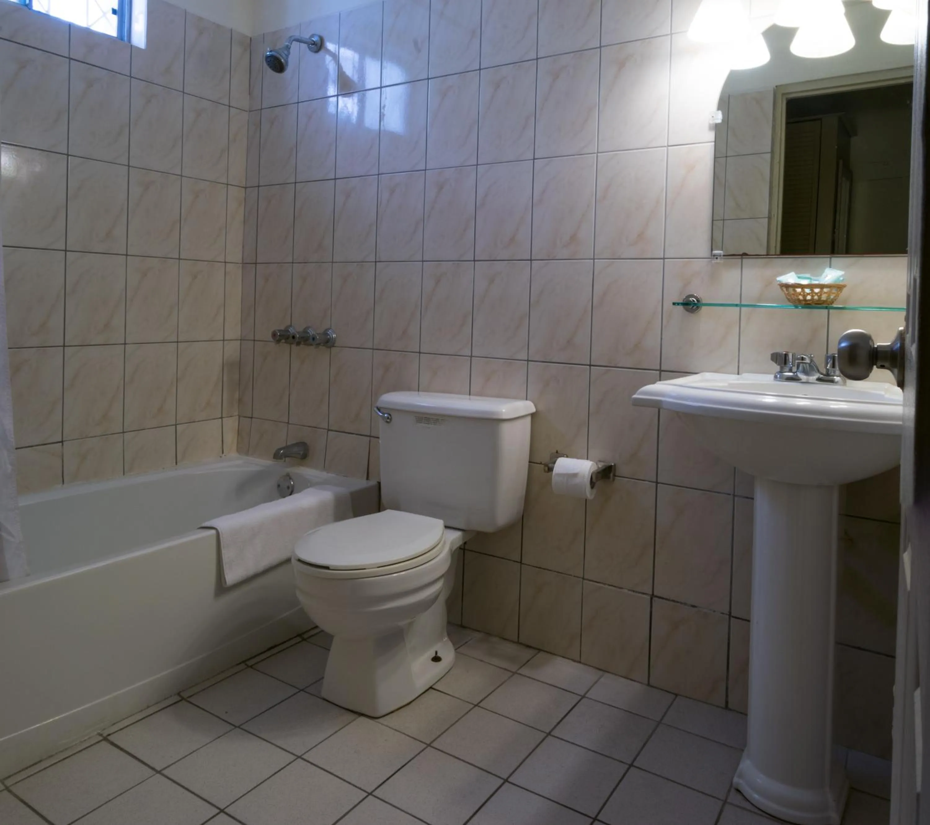 Shower in Siesta Hotel