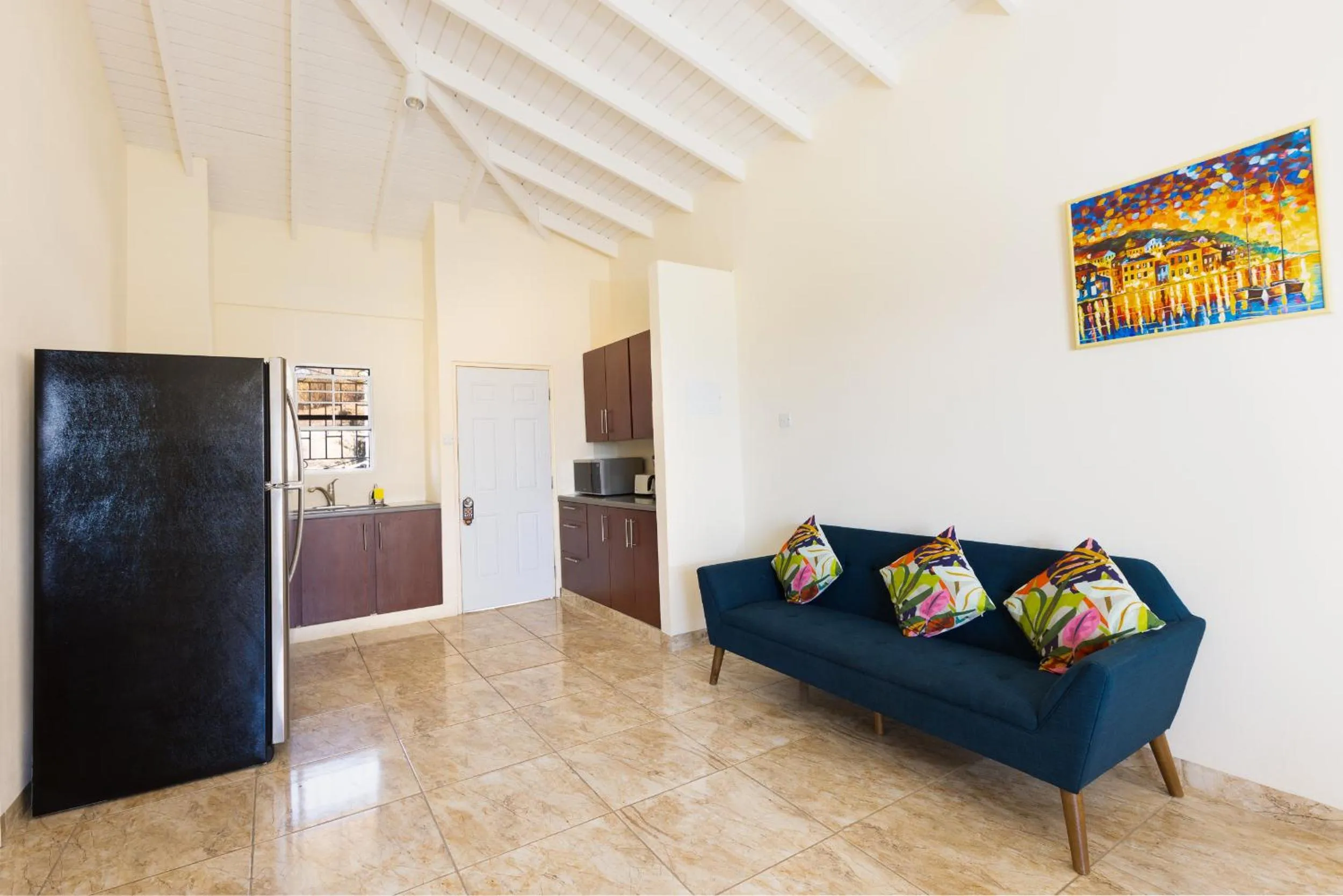 Kitchen or kitchenette in Siesta Hotel