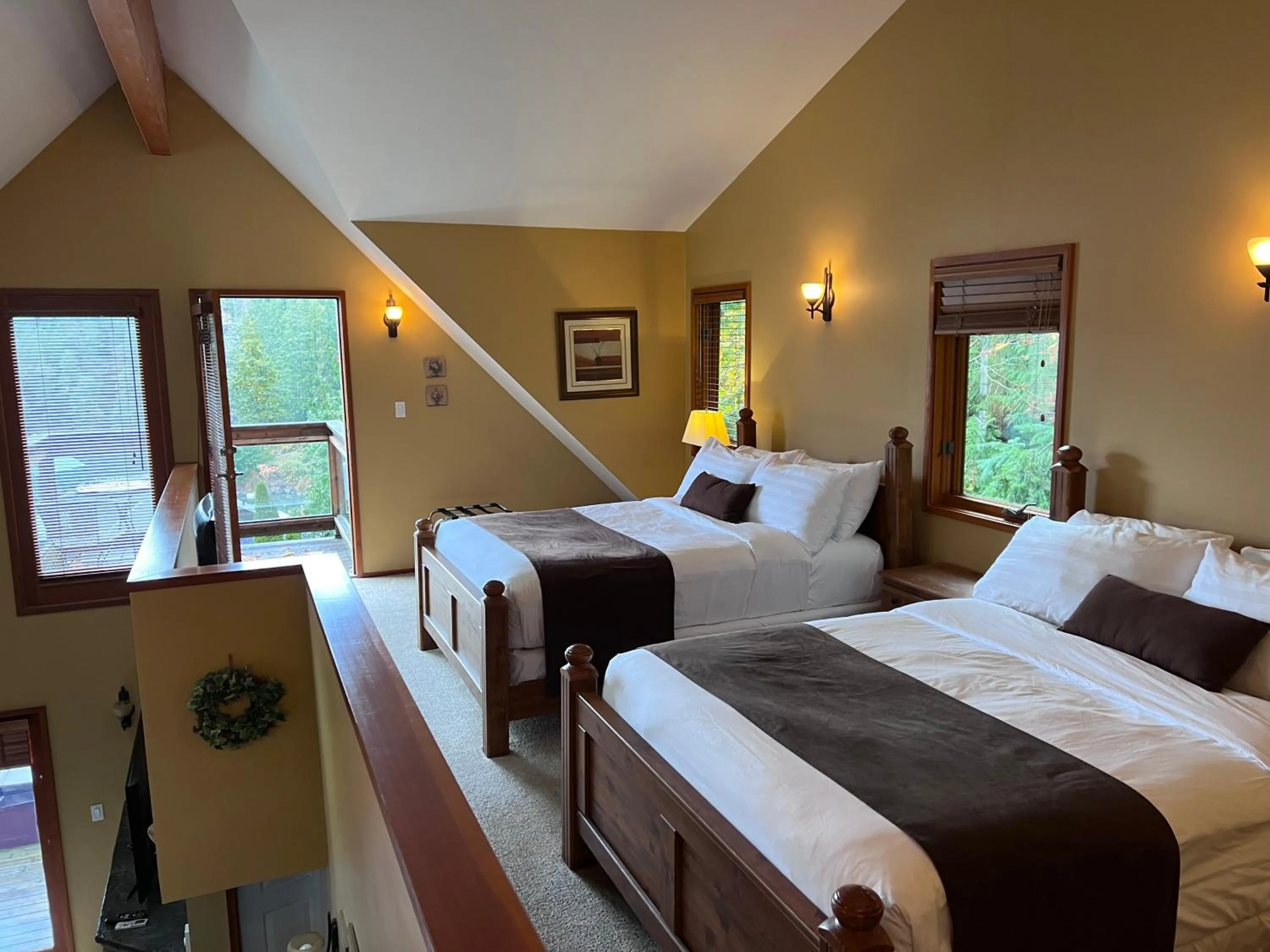 Bed in Sunshine Coast Resort