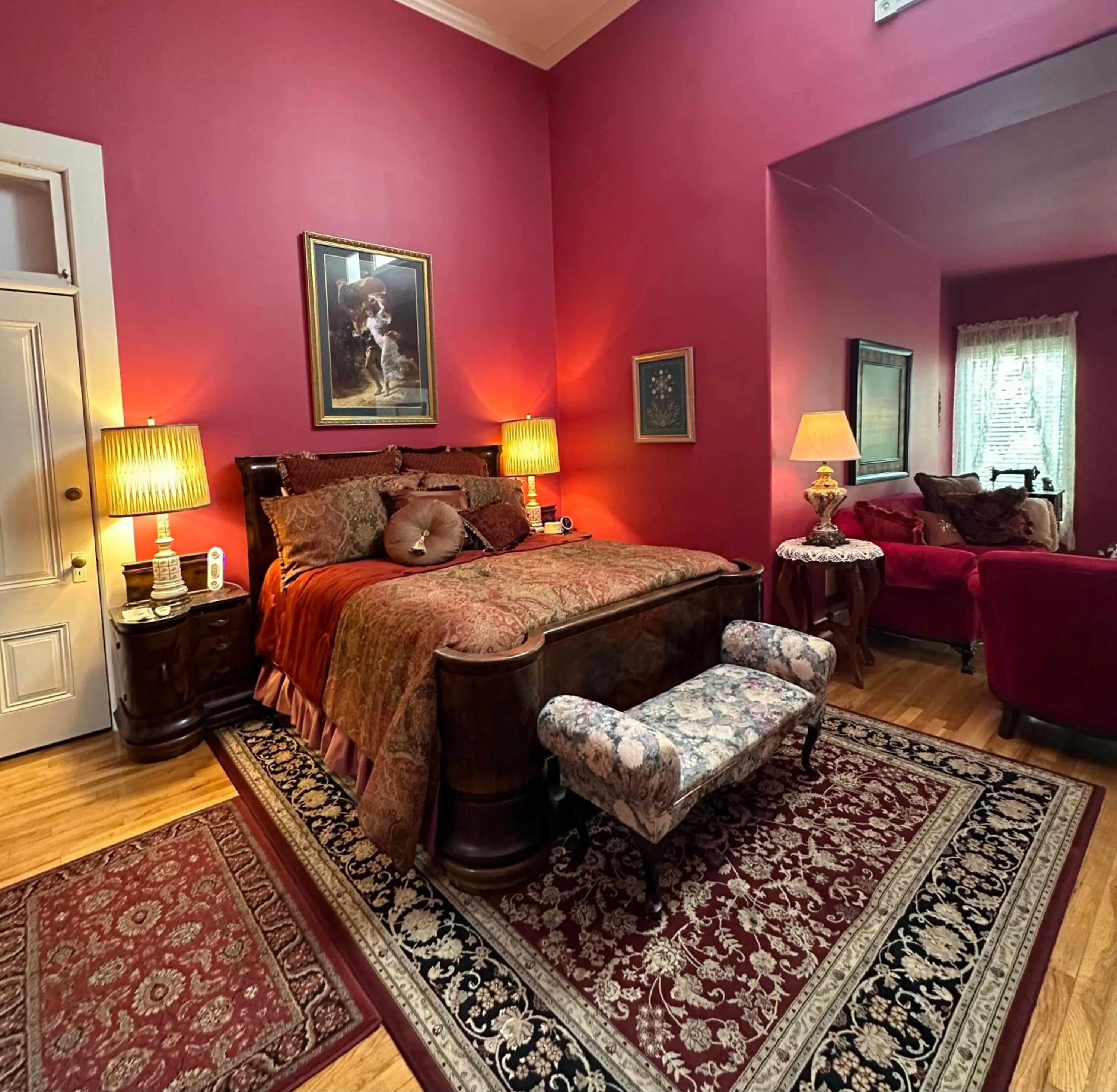 Bed in The Blenman Inn