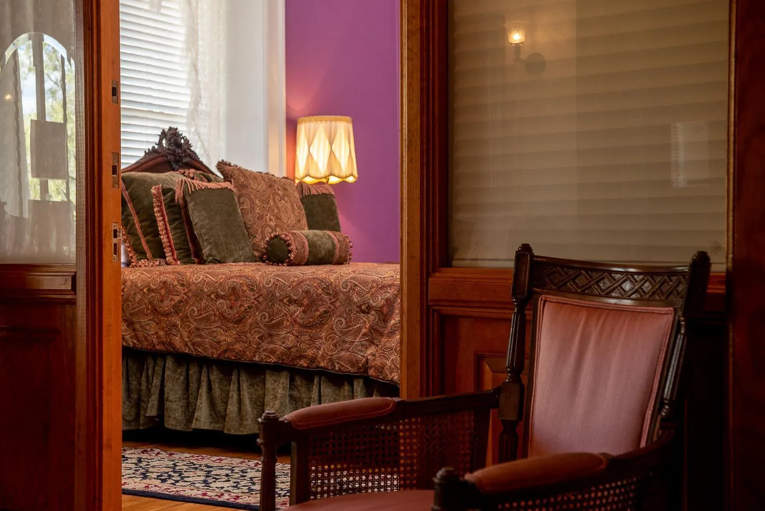 Bed in The Blenman Inn